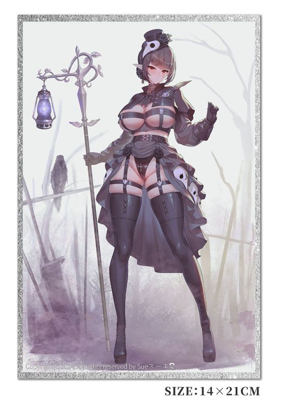 Plague Doctor KARA illustration by Sue - Hanabee