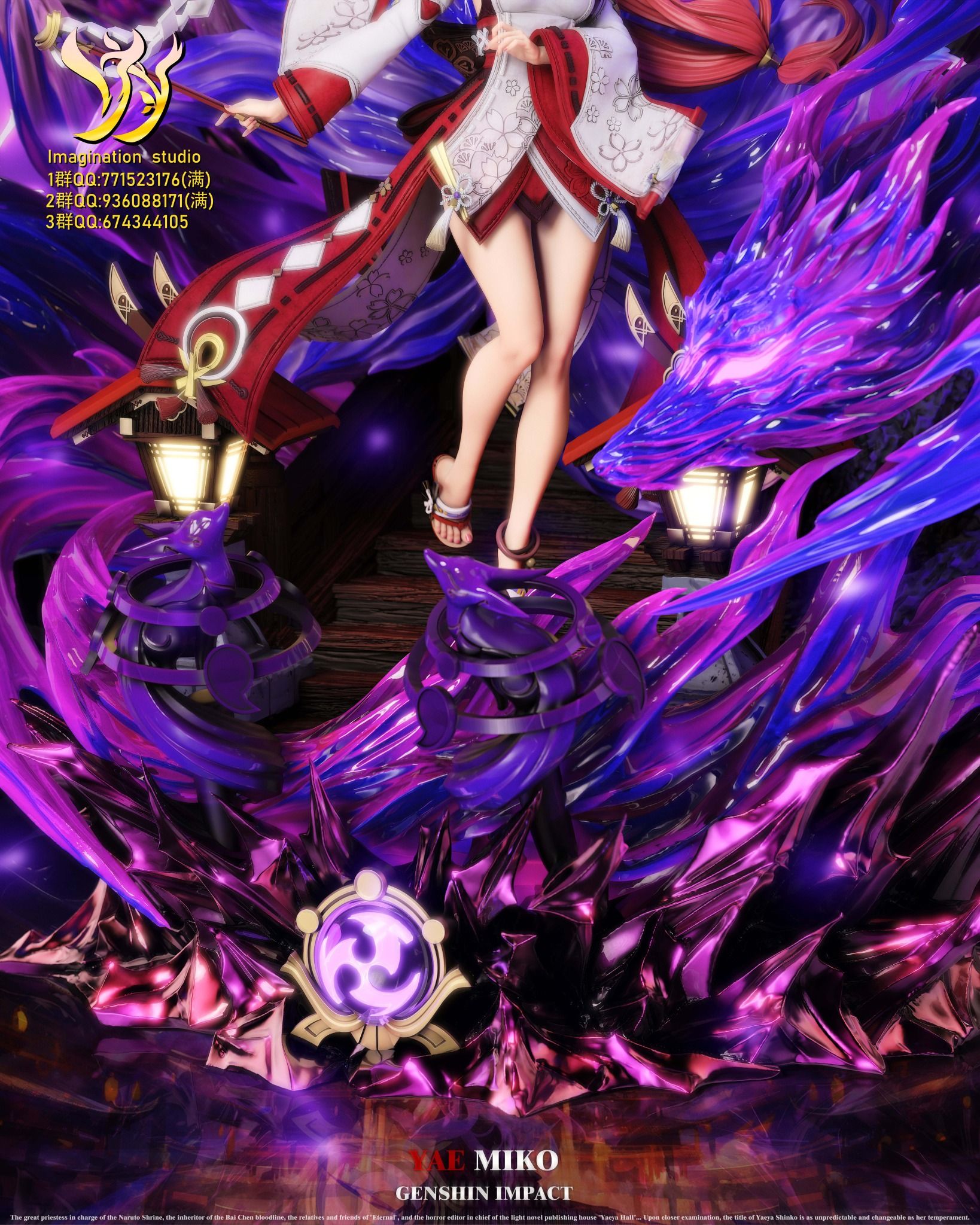 Yae Miko - Genshin Impact - YY Studio
