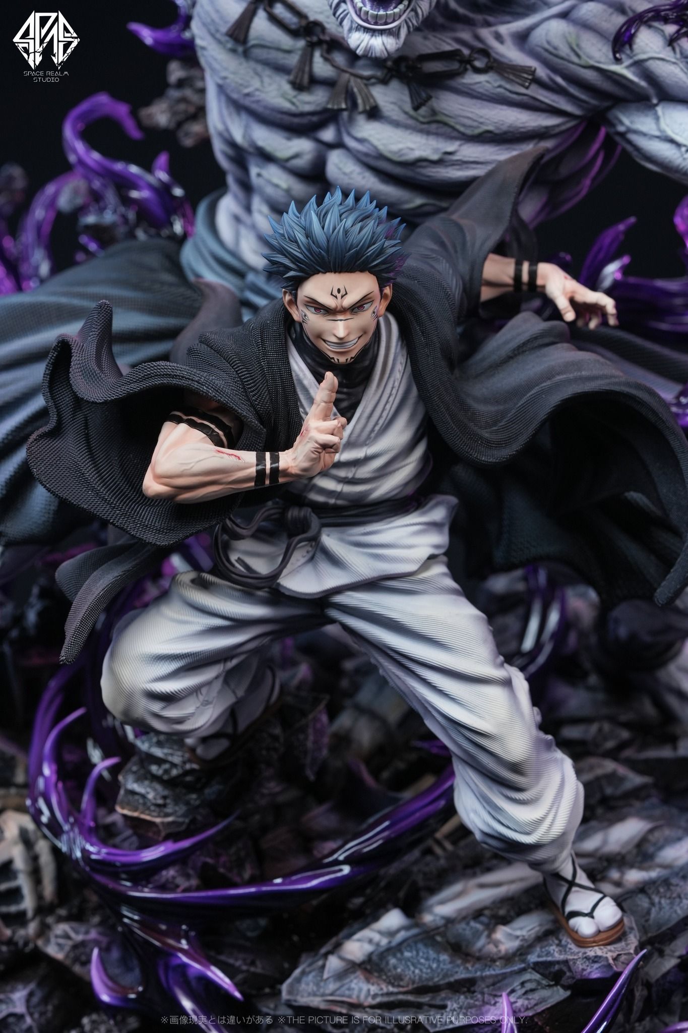 Fushiguro Megumi & Ryomen Sukuna - Jujutsu Kaisen - Space Realm Studio