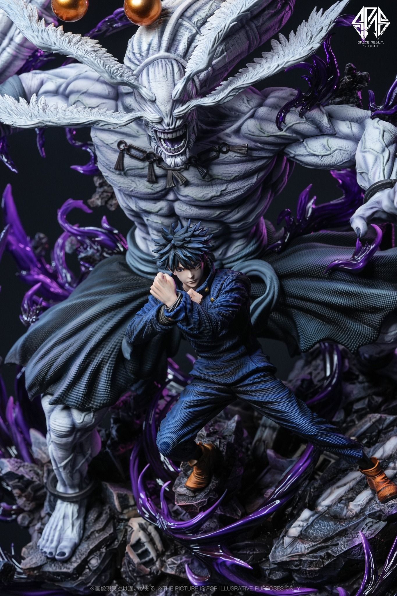Fushiguro Megumi & Ryomen Sukuna - Jujutsu Kaisen - Space Realm Studio