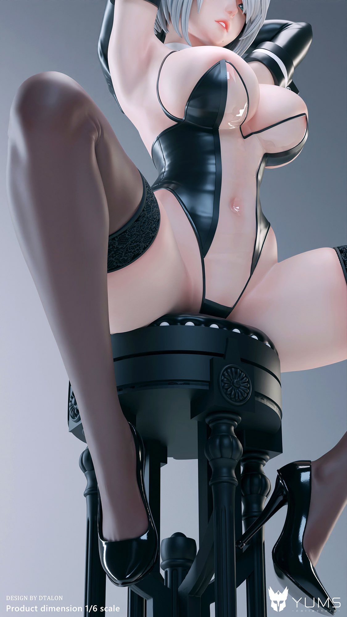 2B & 2P Bunny - Nier Automata - YUMS Collectors x Dtalon Studio