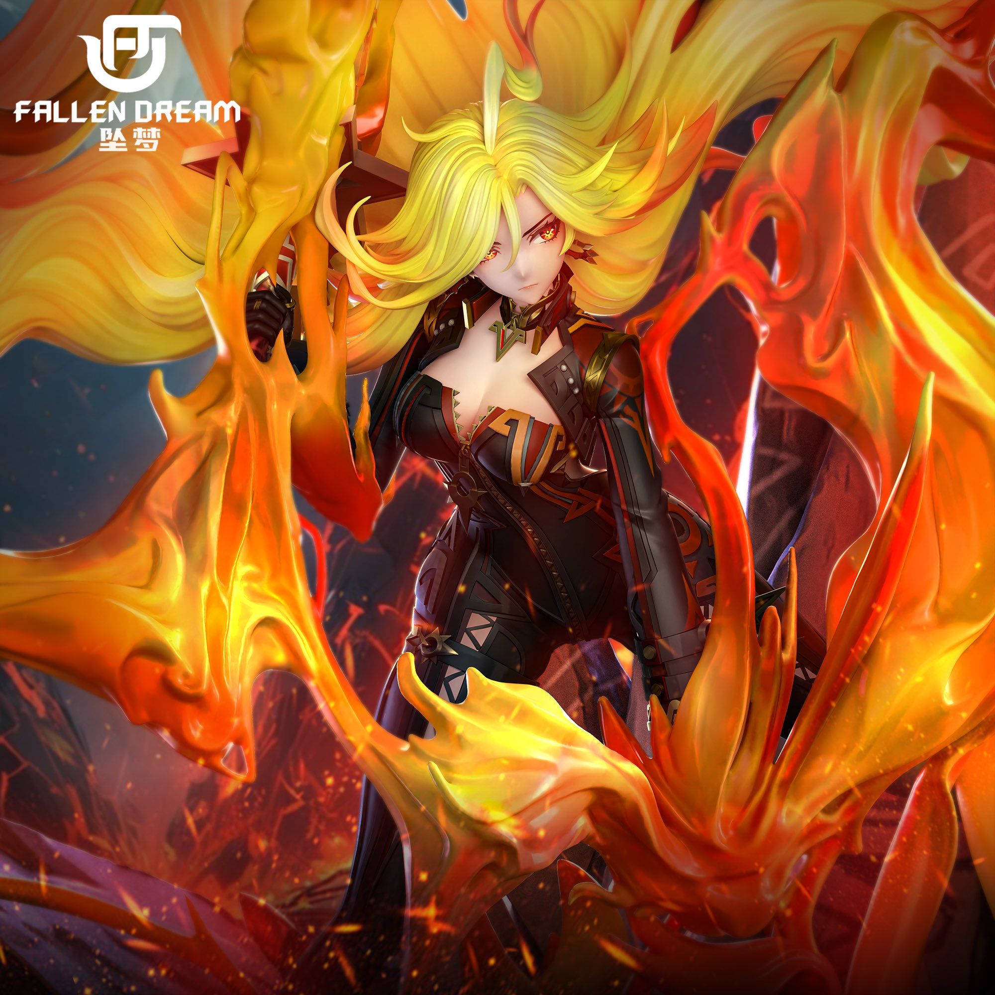 Mavuika - Genshin Impact - Fallen Dream Studio