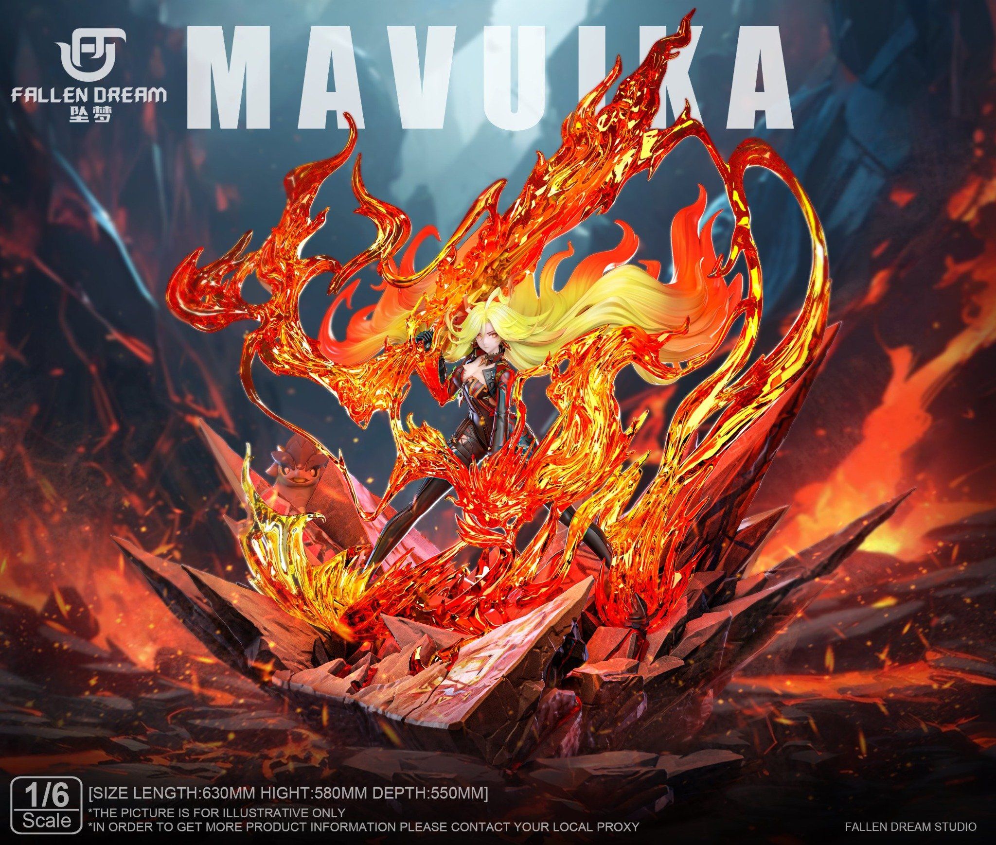 Mavuika - Genshin Impact - Fallen Dream Studio