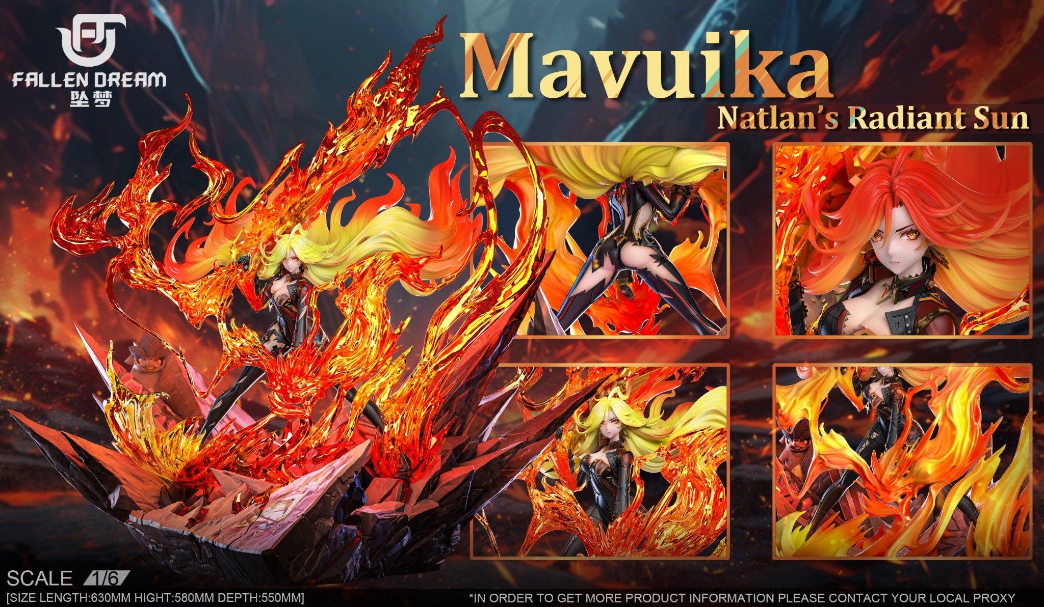 Mavuika - Genshin Impact - Fallen Dream Studio