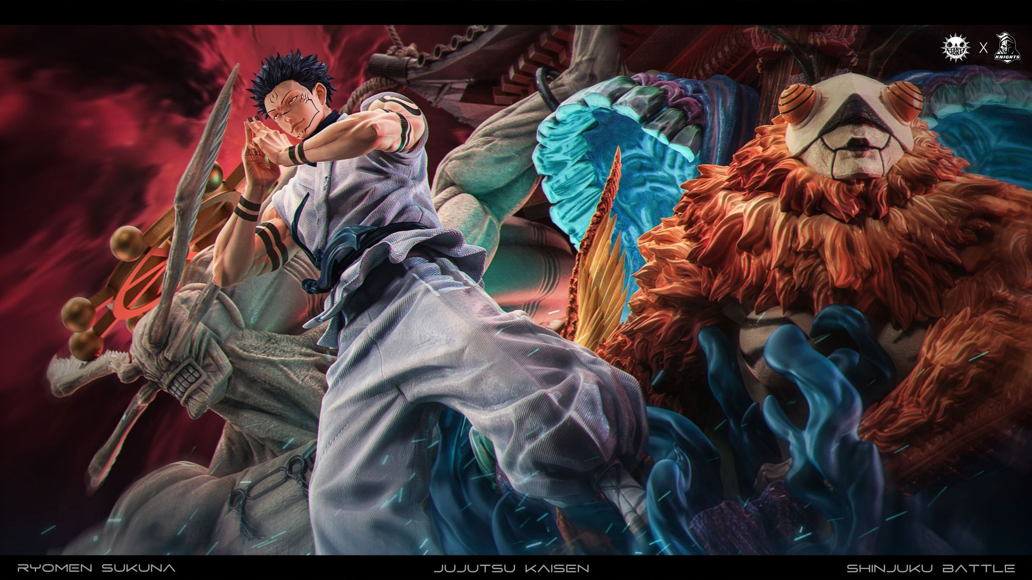 Sukuna - Jujutsu Kaisen - Temple Knights x Zany Joke Studio
