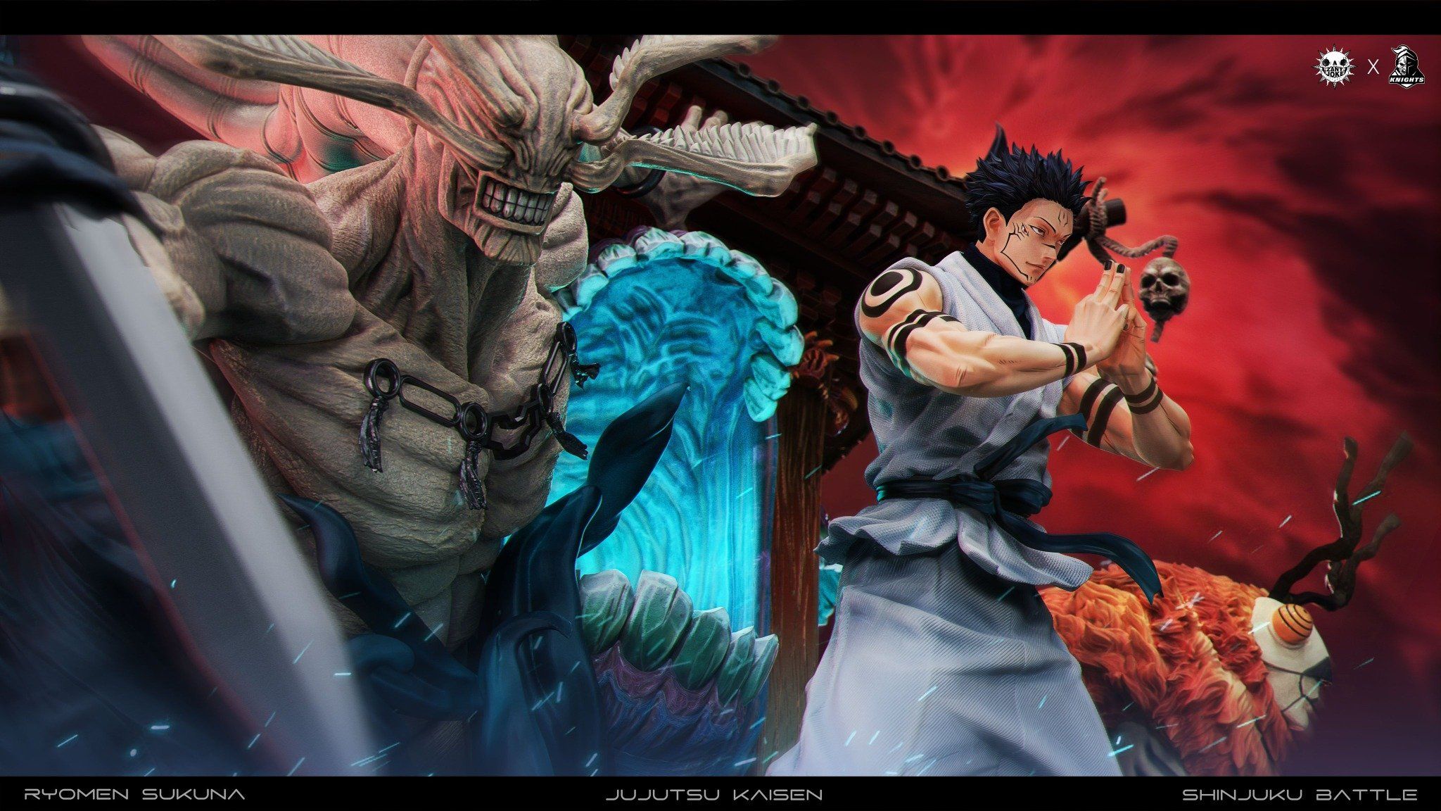 Sukuna - Jujutsu Kaisen - Temple Knights x Zany Joke Studio