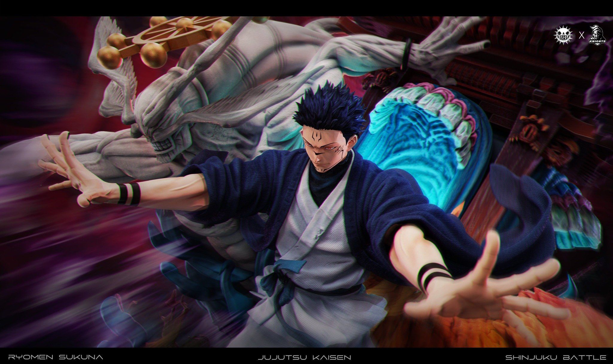 Sukuna - Jujutsu Kaisen - Temple Knights x Zany Joke Studio