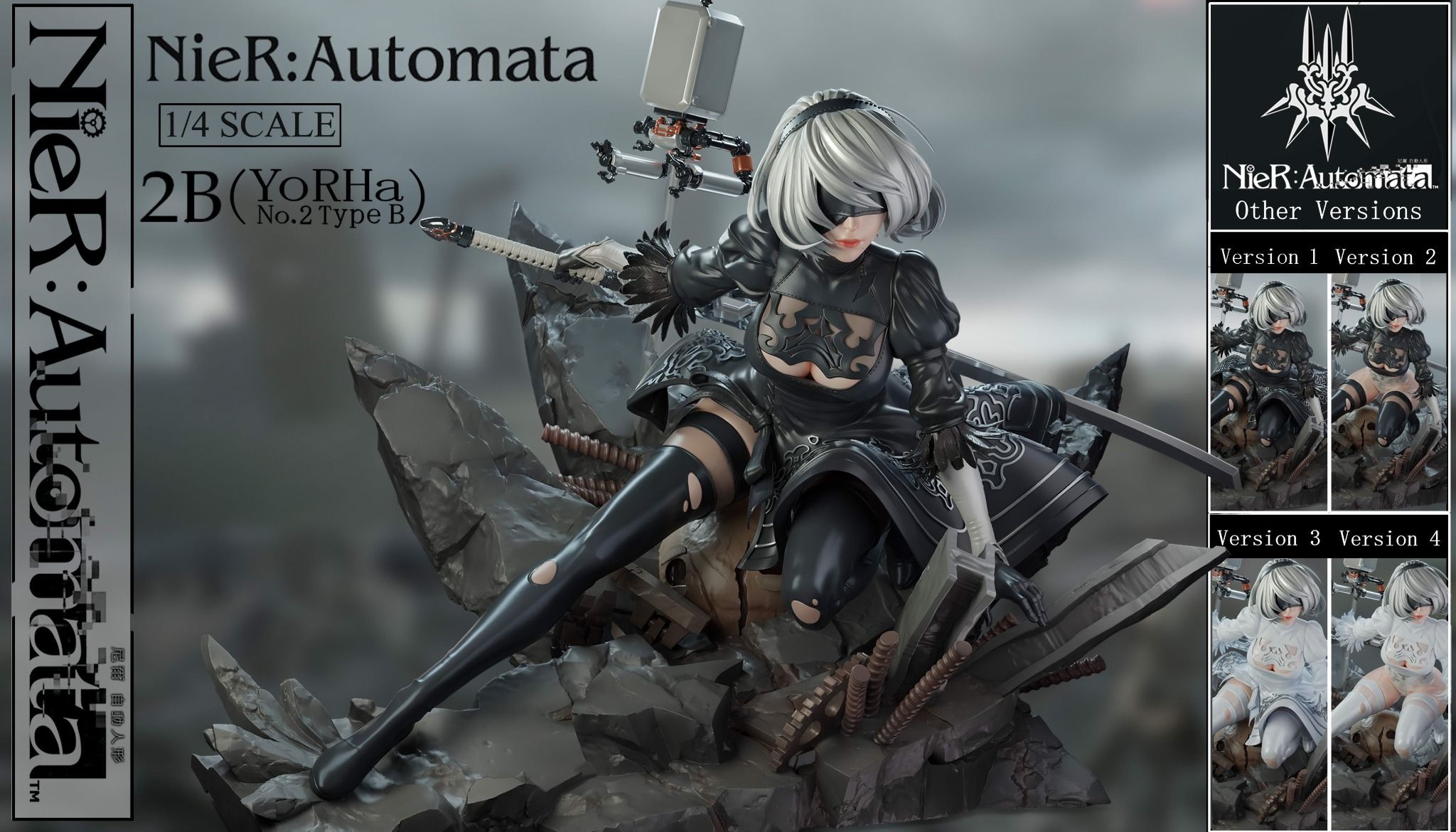 2B - Nier Automata - Crow Studio