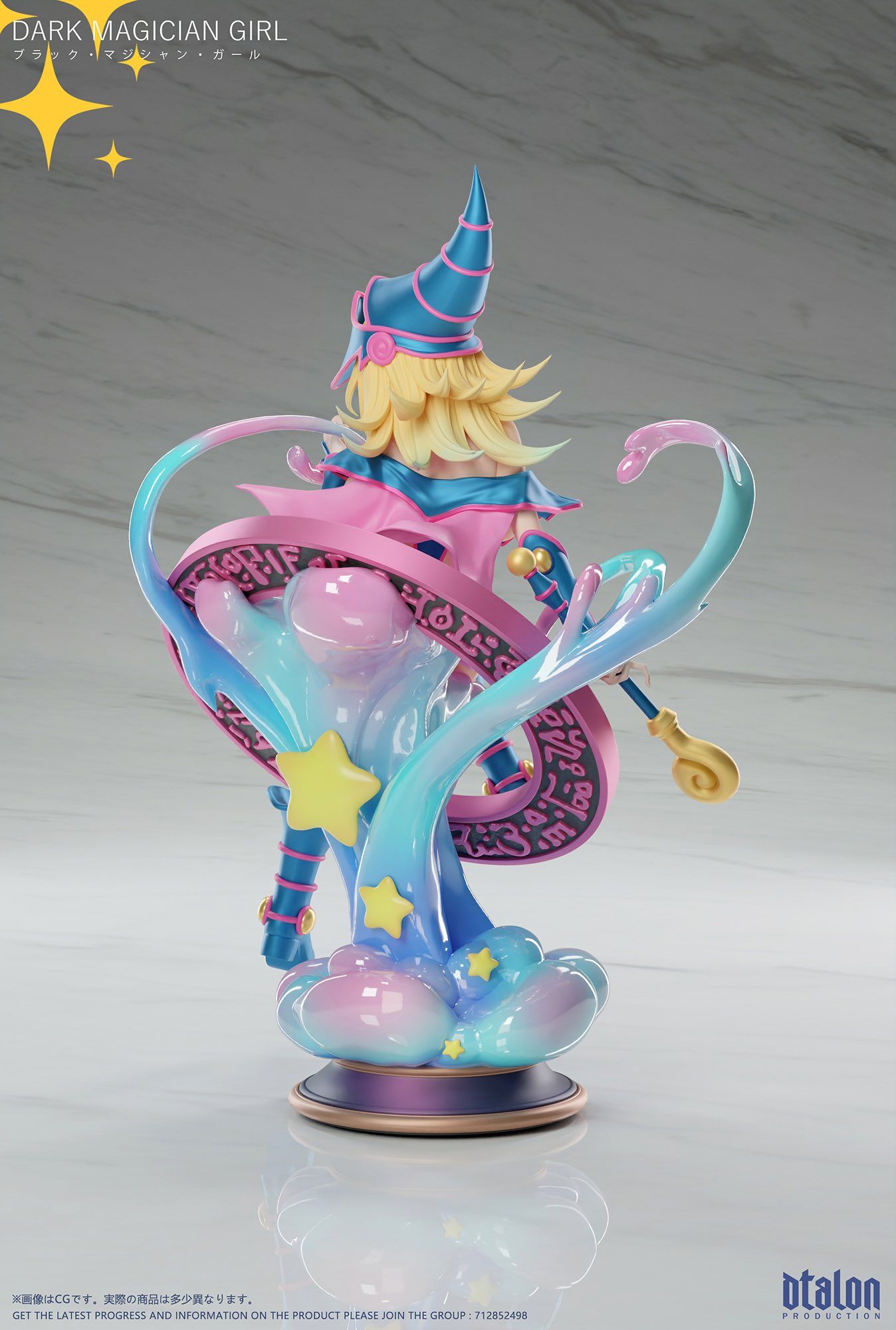 Dark Magical Girl - Yu GI Oh - Dtalon Studio