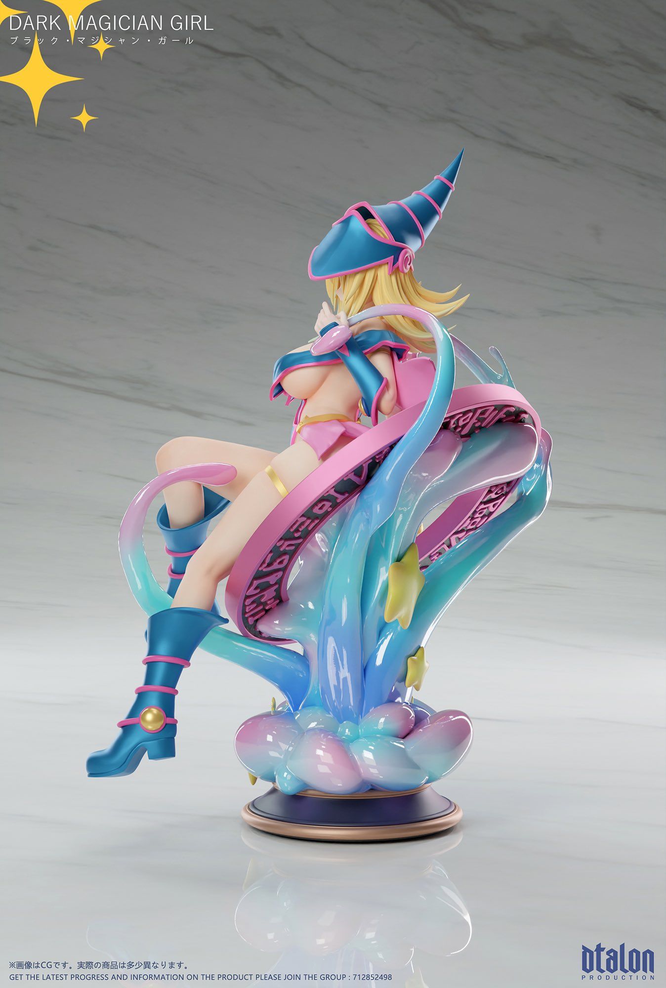 Dark Magical Girl - Yu GI Oh - Dtalon Studio