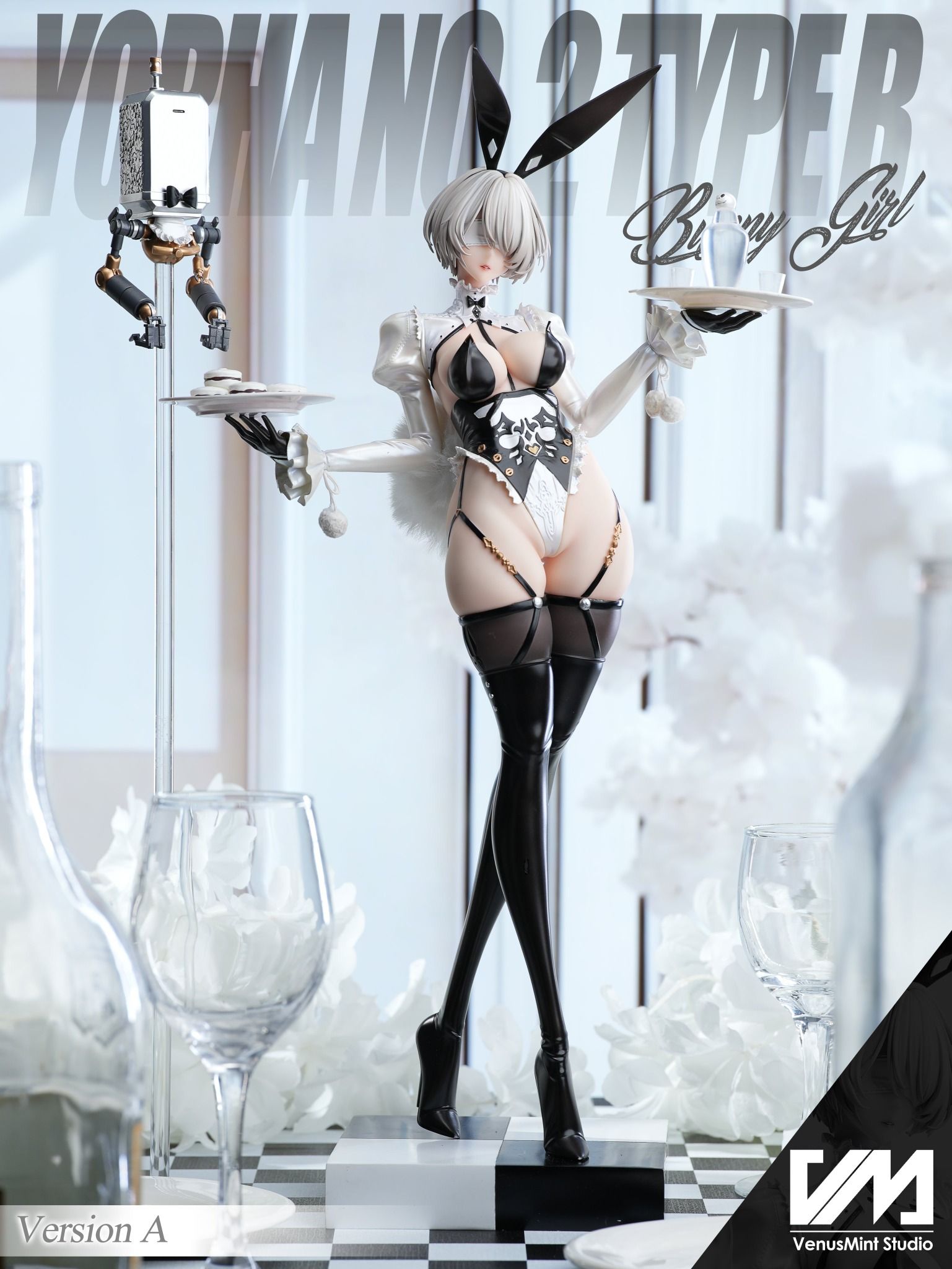 2B Bunny illustration by Dishwashers 1910 - Nier Automata - Venus Mint Studio