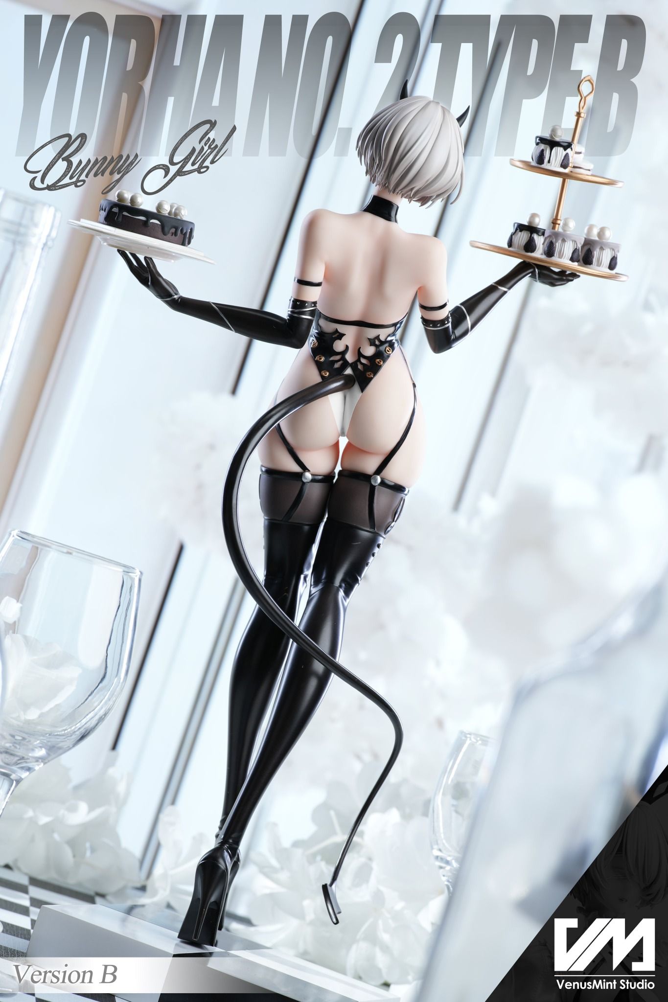 2B Bunny illustration by Dishwashers 1910 - Nier Automata - Venus Mint Studio