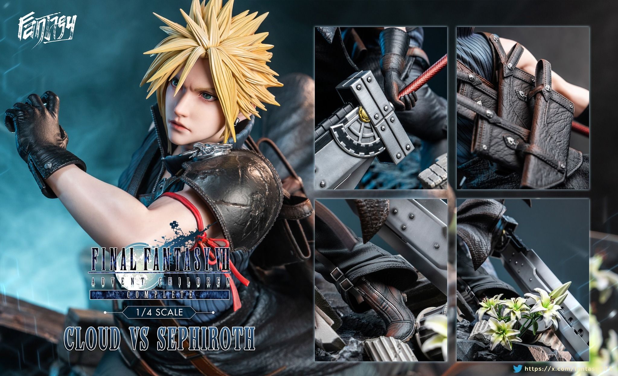Sephiroth Vs Cloud - Final Fantasy - FANTASY studio