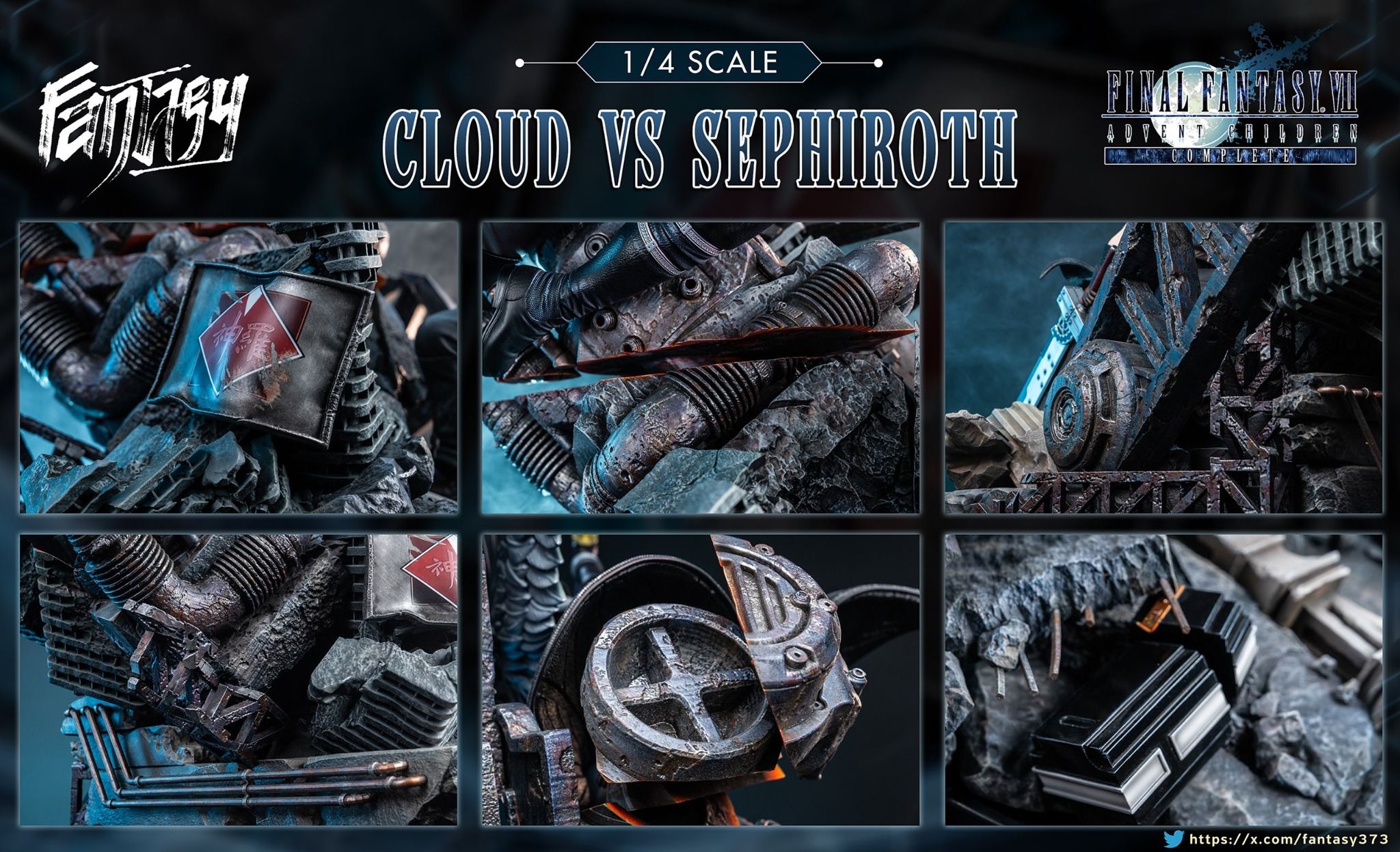 Sephiroth Vs Cloud - Final Fantasy - FANTASY studio