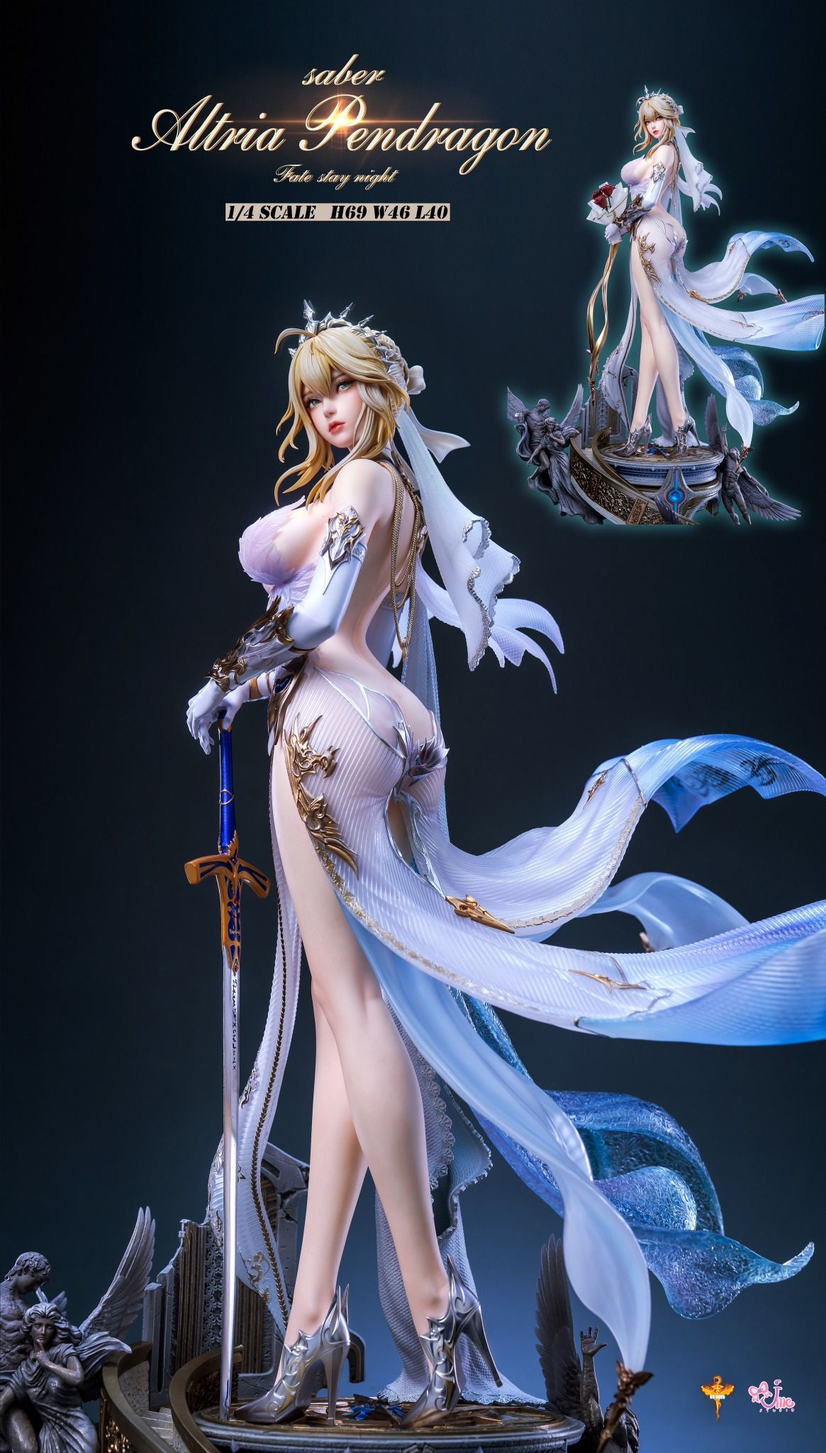 Arthur Pendragon Wedding ver - Fate/Stay Night - Dt & Ume Studio