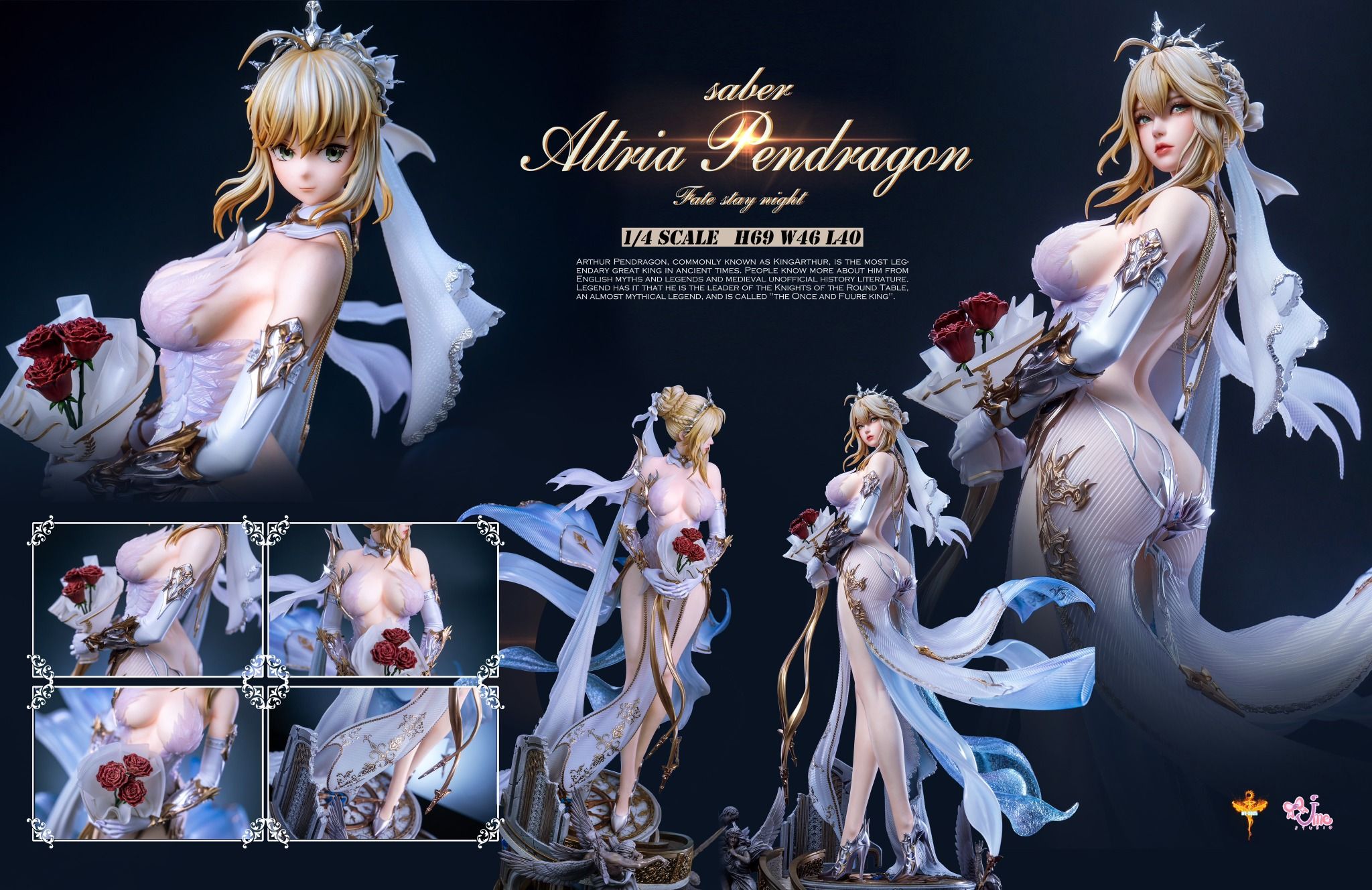Arthur Pendragon Wedding ver - Fate/Stay Night - Dt & Ume Studio