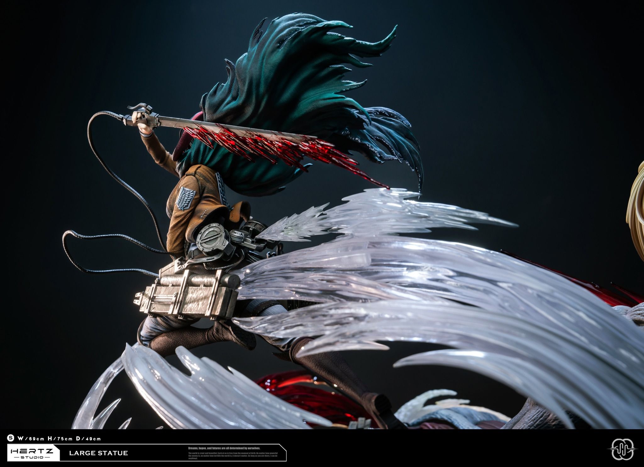 Mikasa vs Annie - Attack on Titan - Hertz Studio