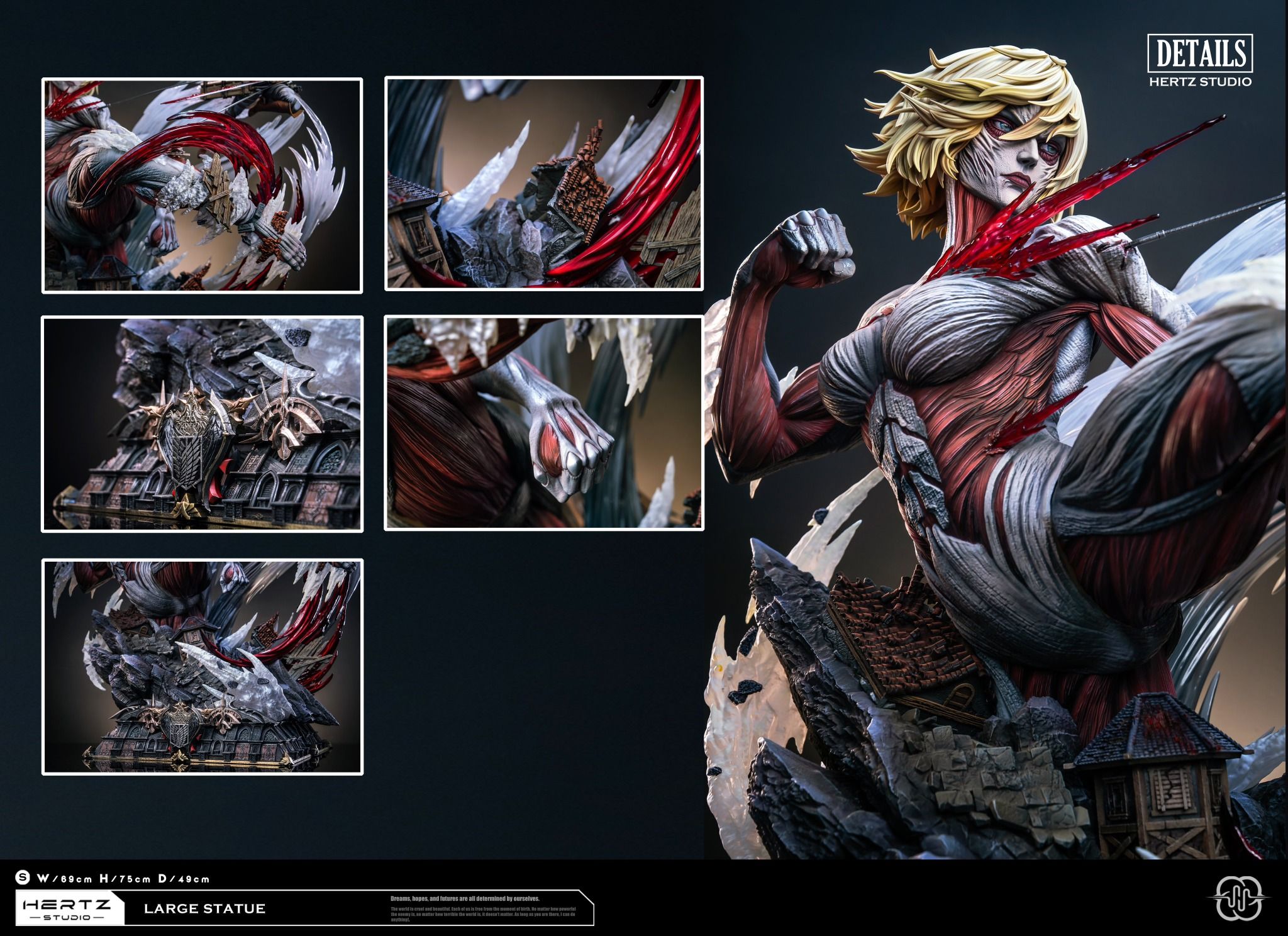 Mikasa vs Annie - Attack on Titan - Hertz Studio