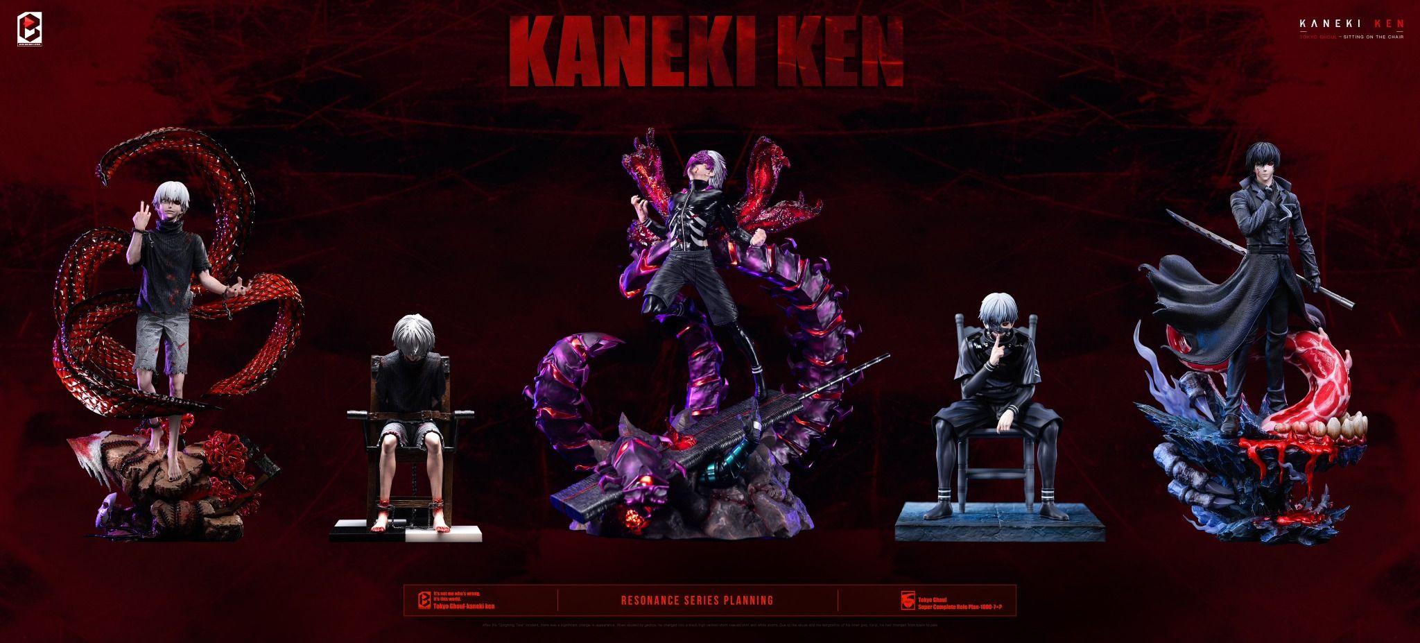 Kaneki Ken - Tokyo Ghoul - BW Studio
