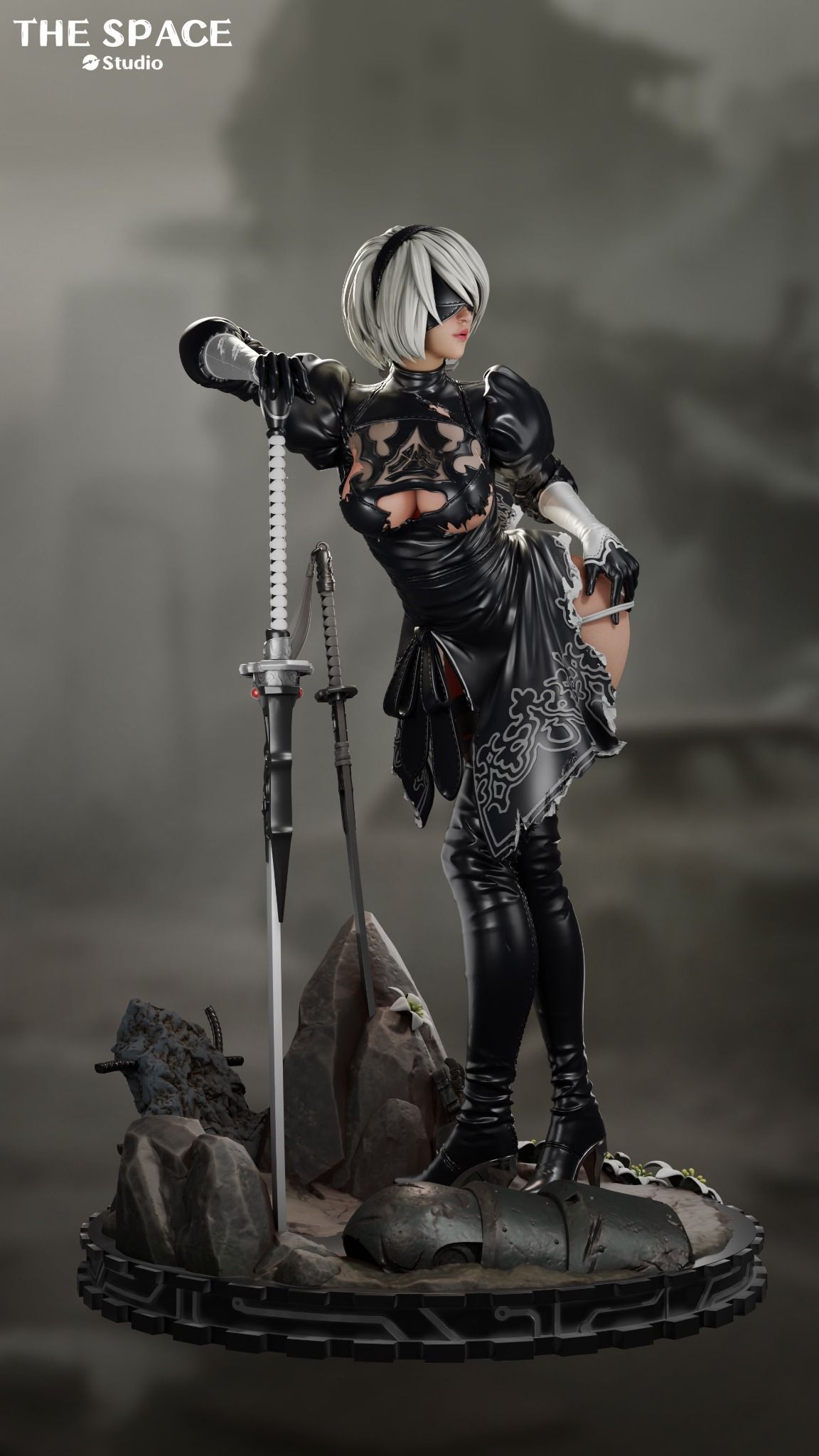 2B - Nier Automata - The Space Studio