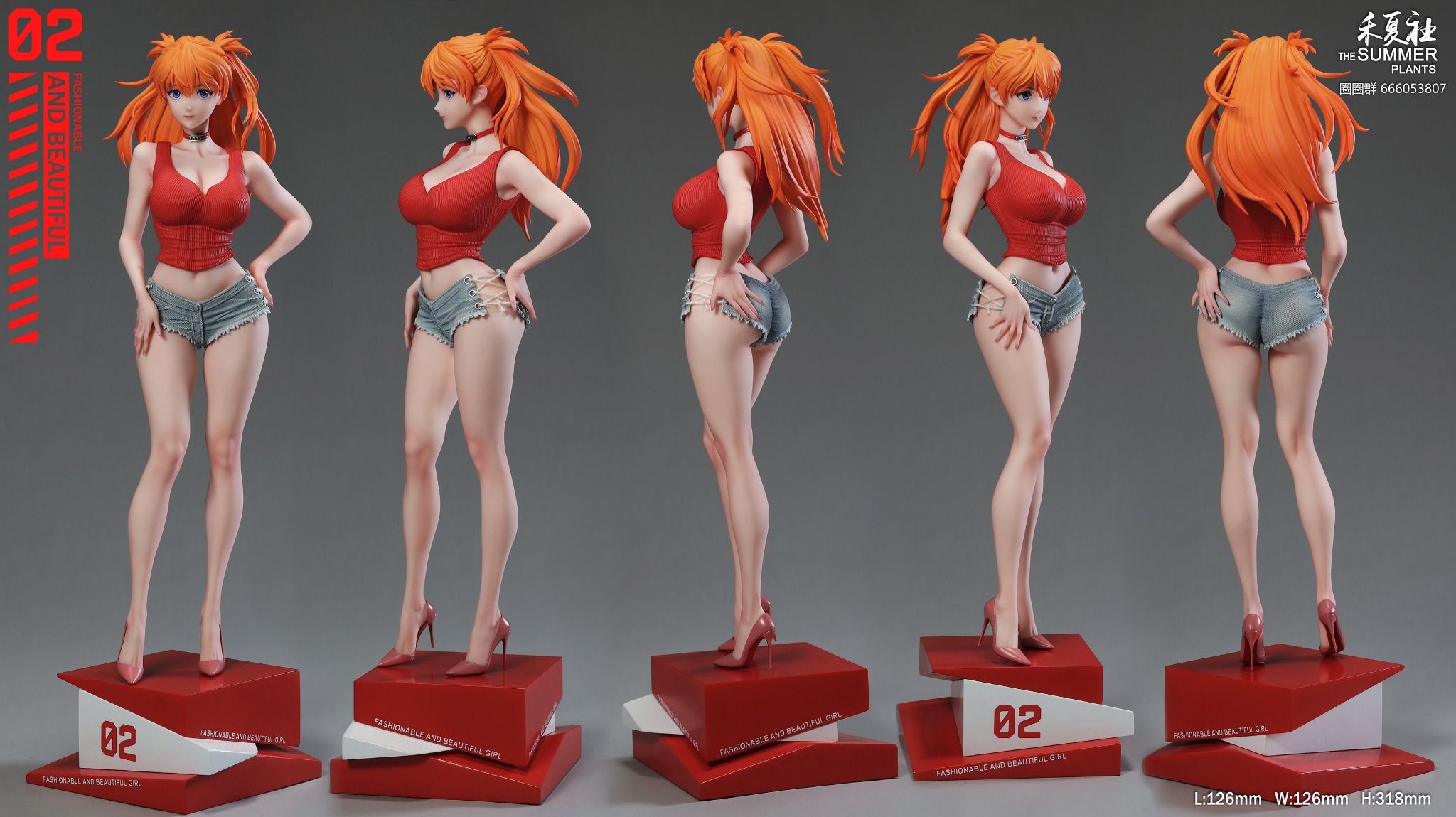 Asuka - Evangelion - Summer Plant Studio
