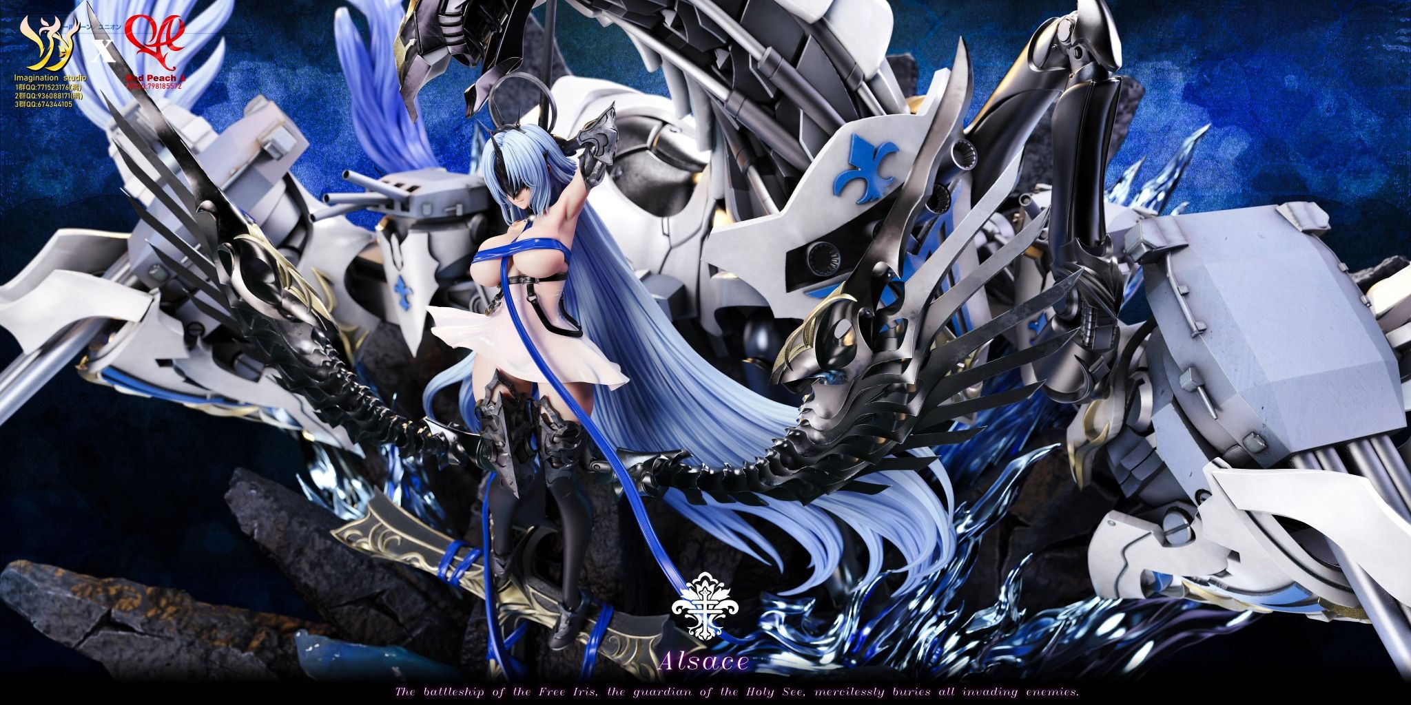 Alsace - Azur Lane - YY & Red Peach A Studio
