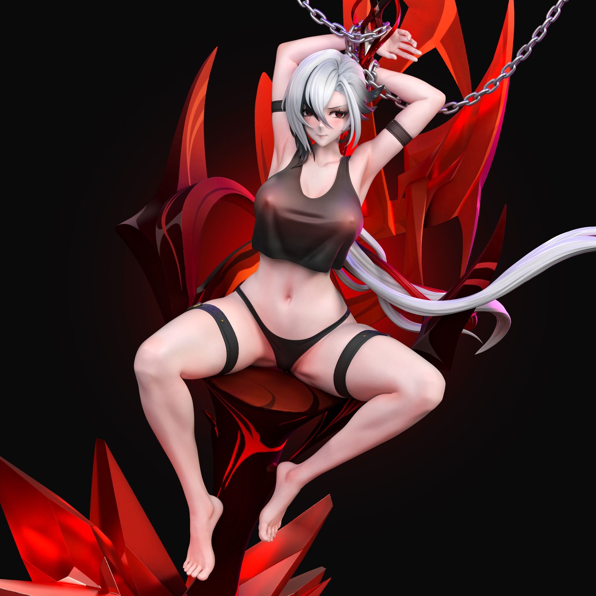 Arlecchino - Genshin Impact R18 - Hakimi Studio
