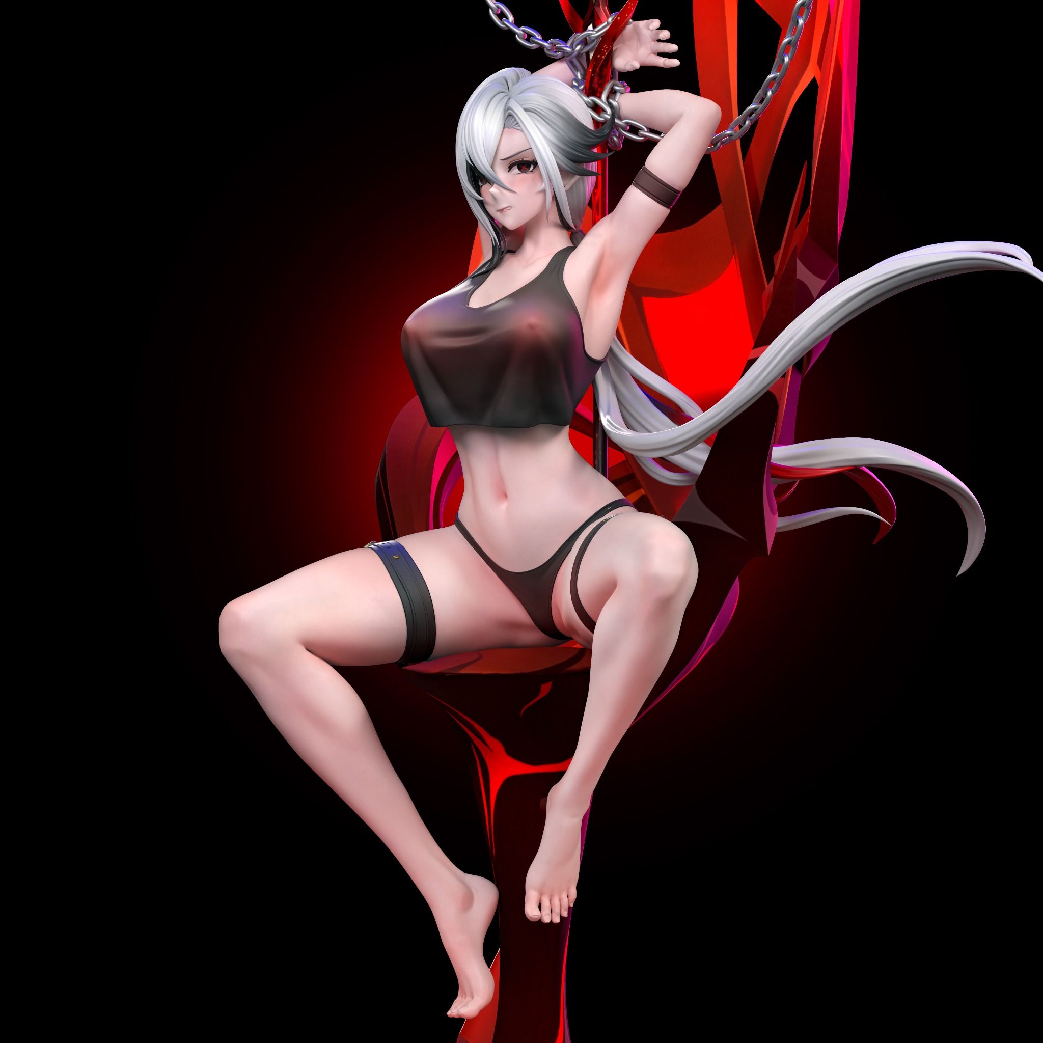 Arlecchino - Genshin Impact R18 - Hakimi Studio