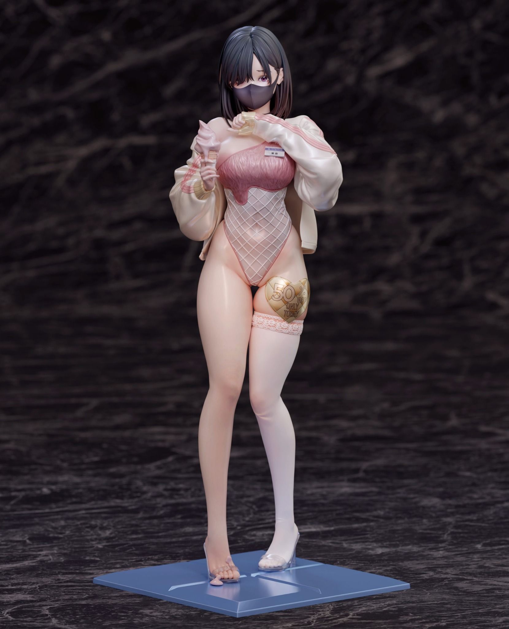 Original Strawberry Sundae Mascot Girl Summer Kana - Soda