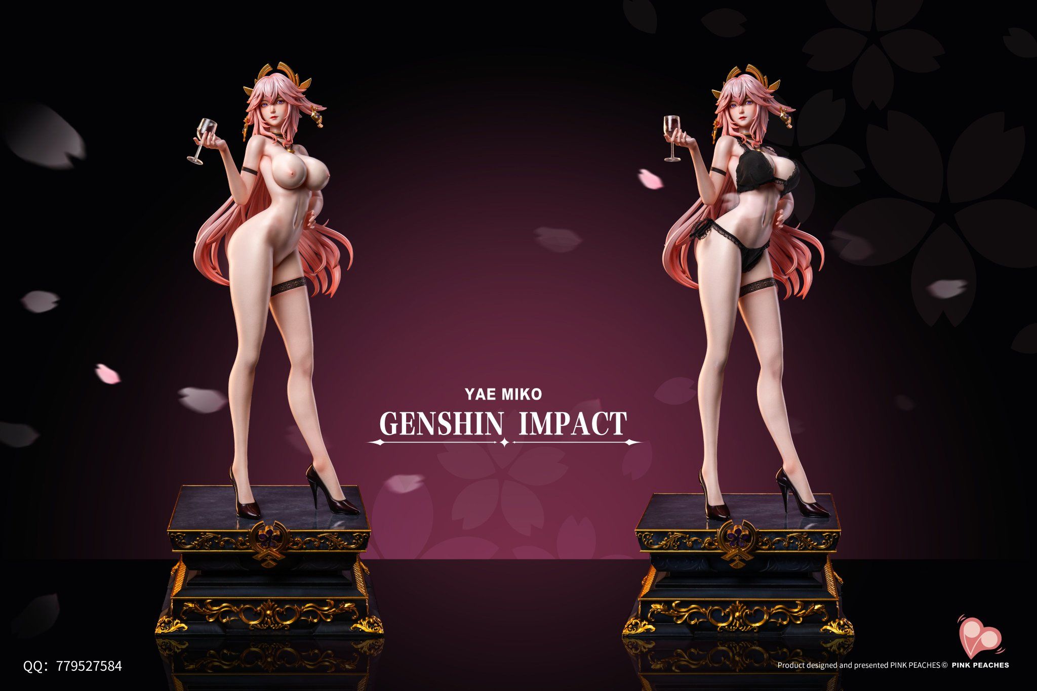 Yae Miko - Genshin Impact R18 - Pink Peaches Studio