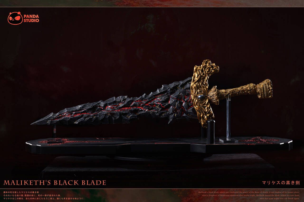 MALIKETH‘S BLACK BLADE - Elden Ring - Panda Studio