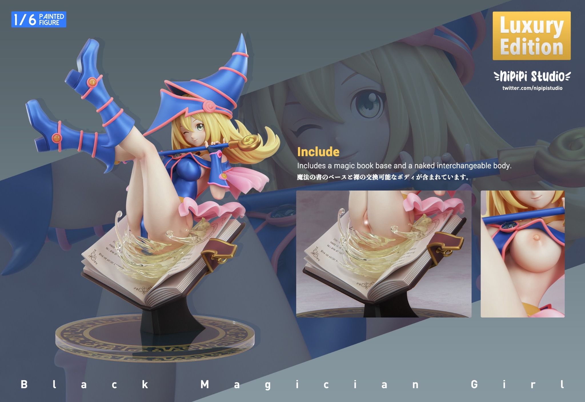 Dark Magial Girl - Yu gi oh - Napipi Studio