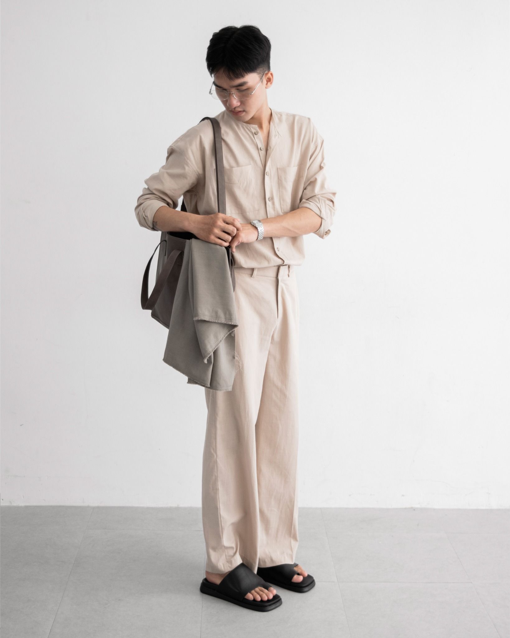 LINEN SHIRTS | BEIGE