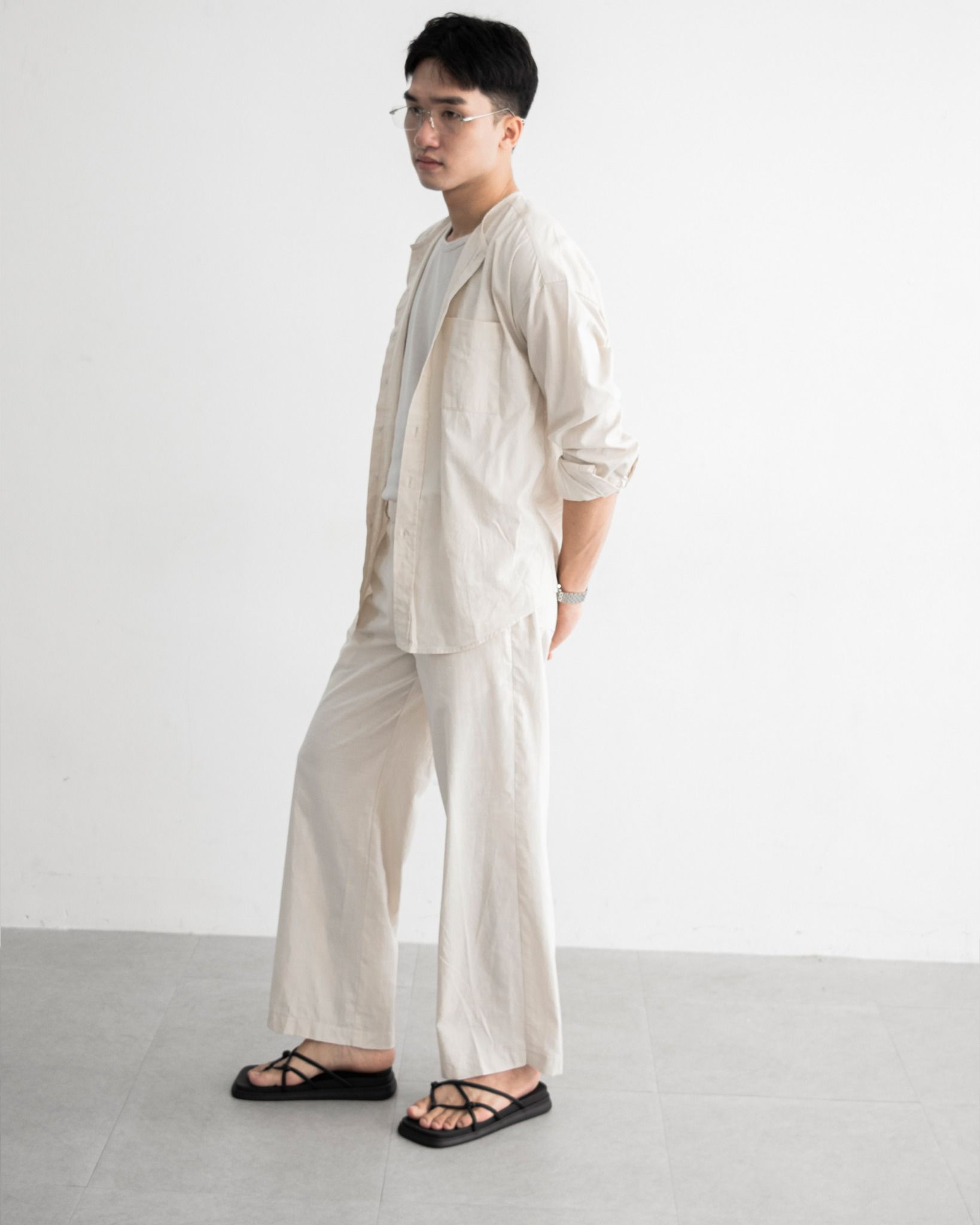 RELAX LINEN PANTS | NATURAL