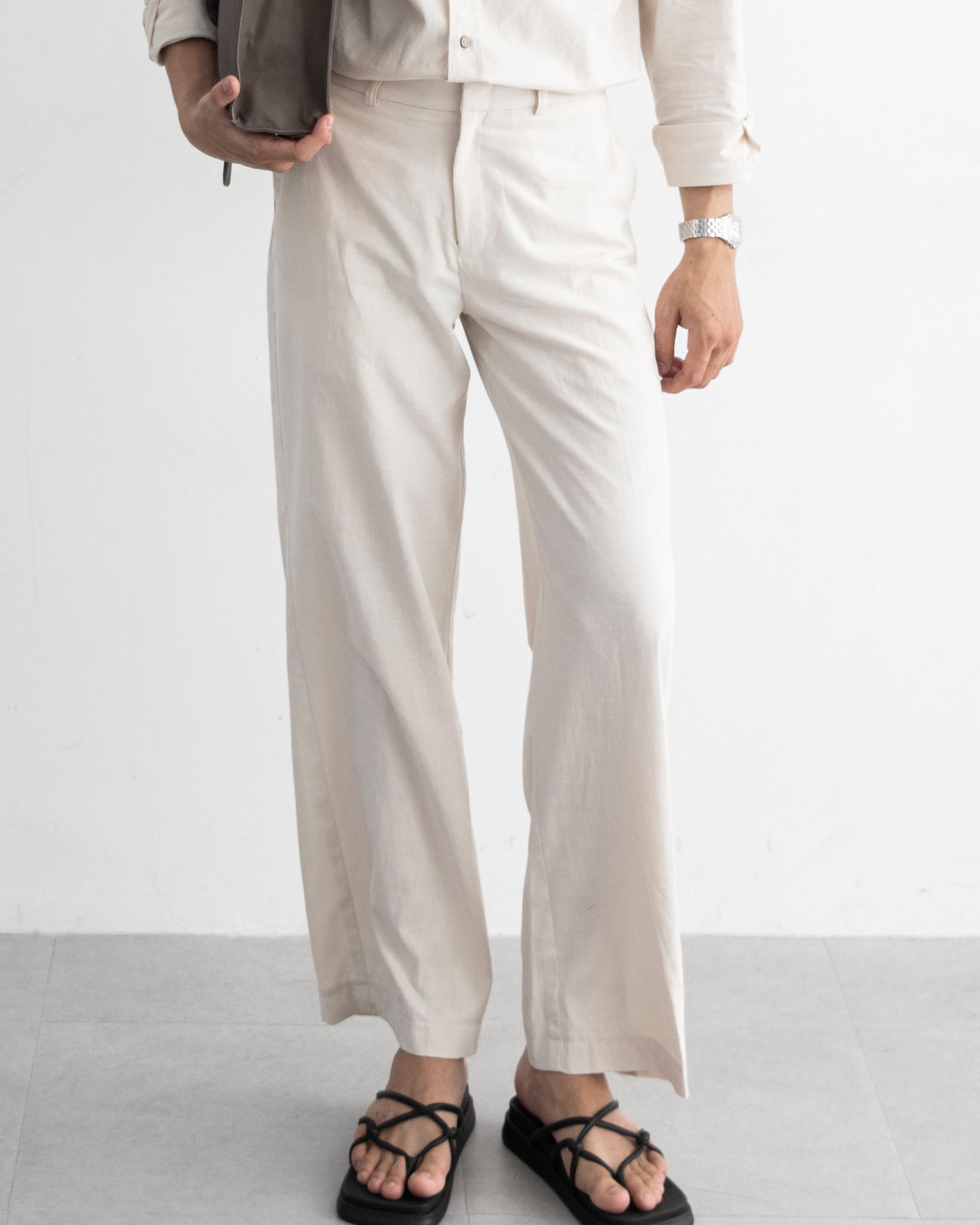 RELAX LINEN PANTS | NATURAL