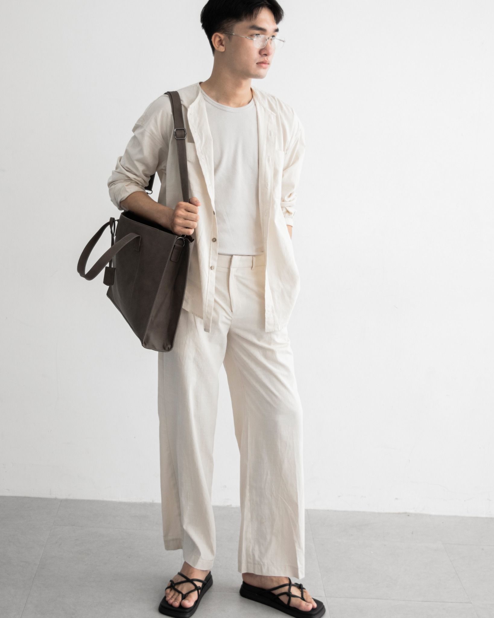 RELAX LINEN PANTS | BEIGE