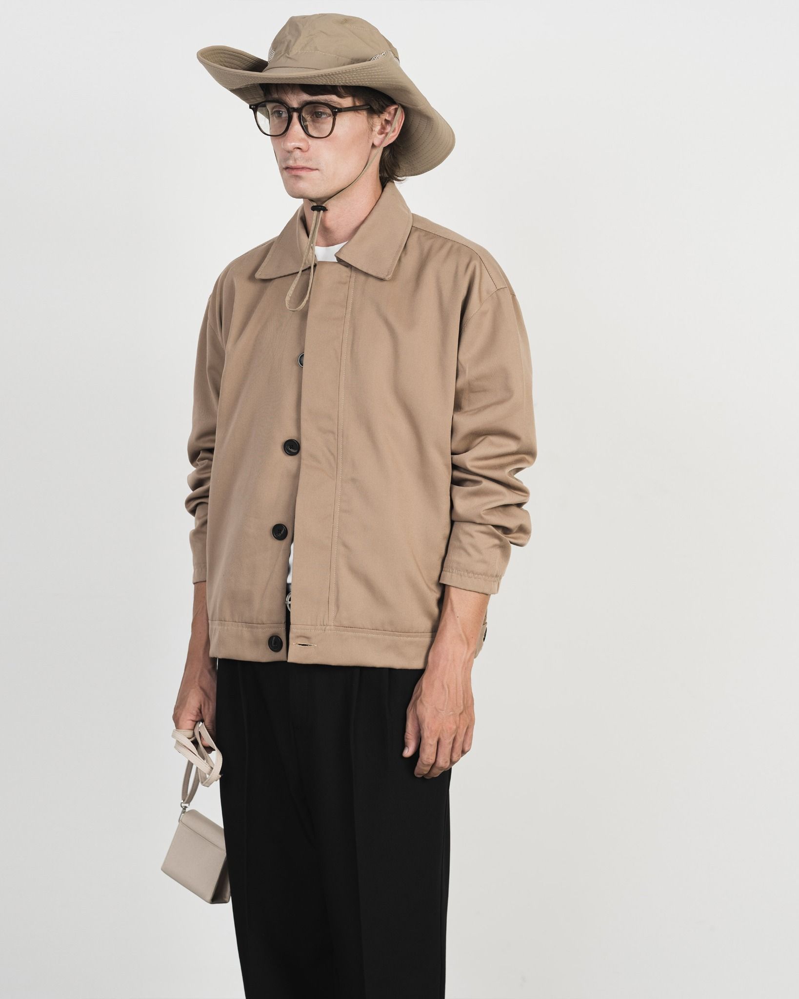 TECHSAFE CROP JACKET | DARKGOLD