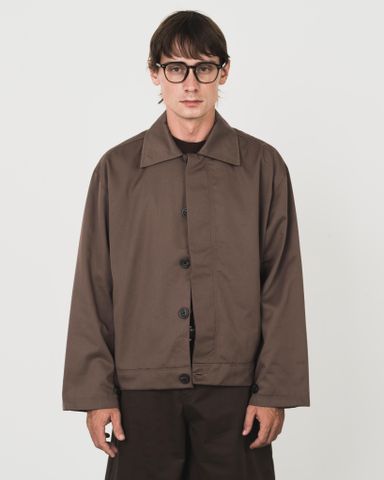  TECHSAFE CROP JACKET | MOSSBROWN 