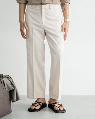  MINIMAL TROUSERS PREMIUM | CREAM 