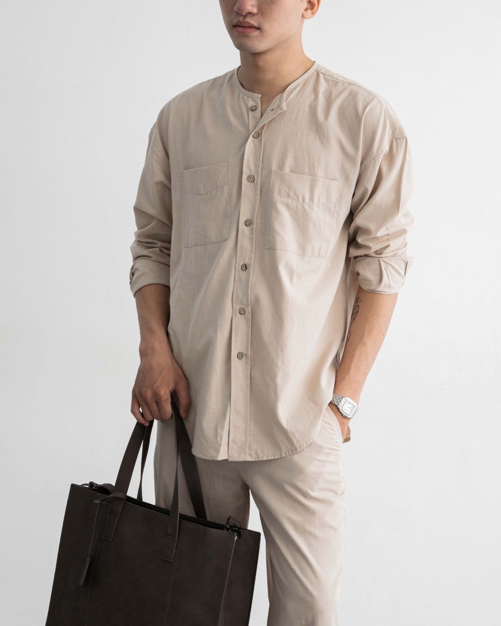 LINEN SHIRTS | BEIGE