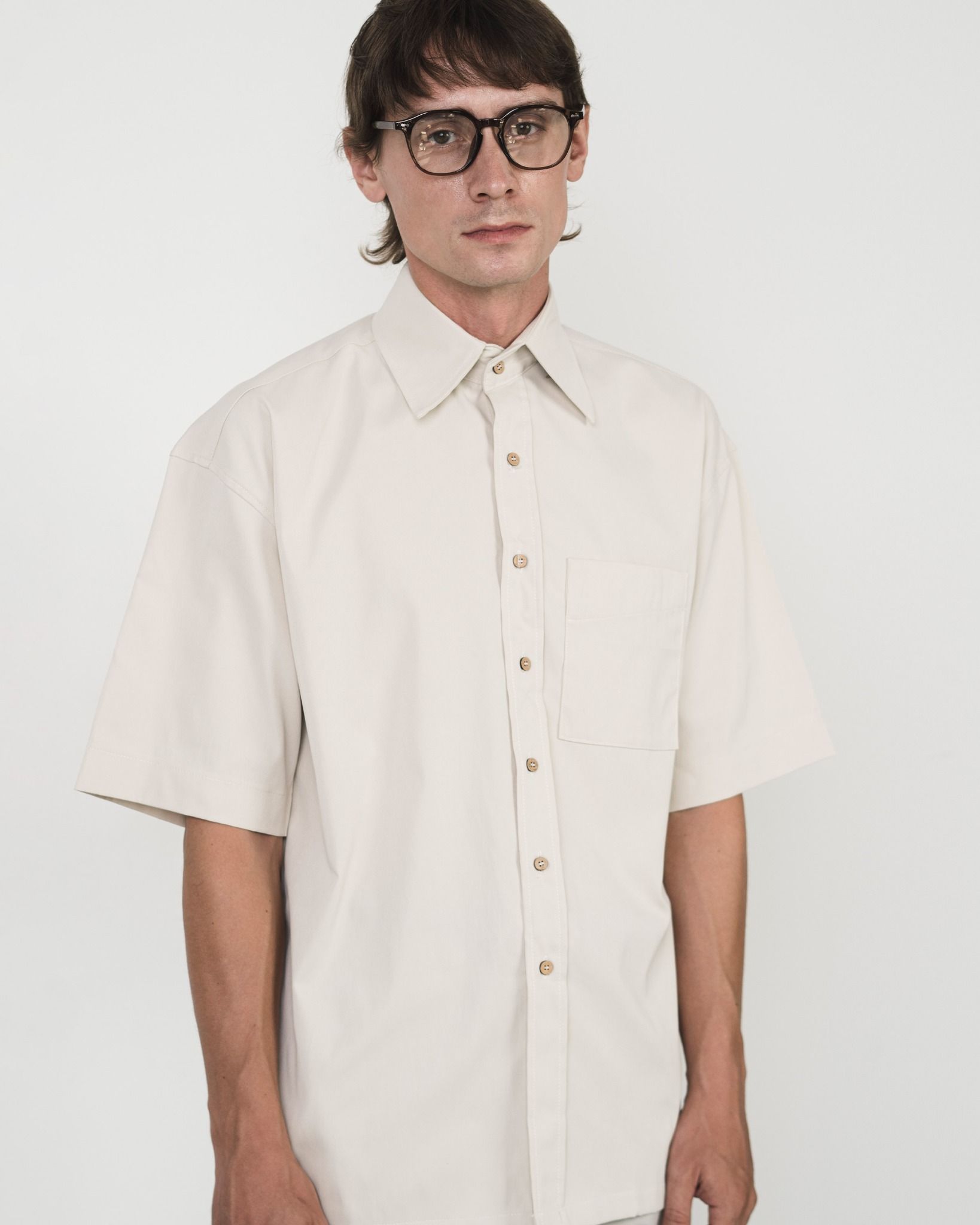 ODYSSEY SHORT SLEEVE SHIRT | IVORY