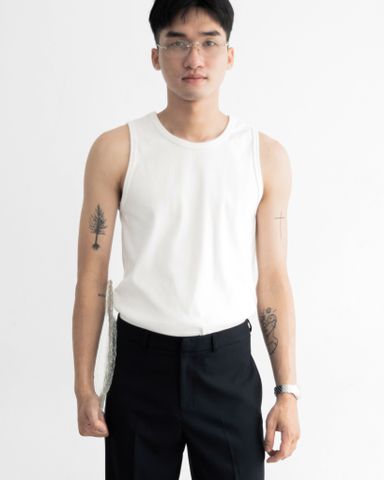  BEGINNING TANKTOP | WHITE 