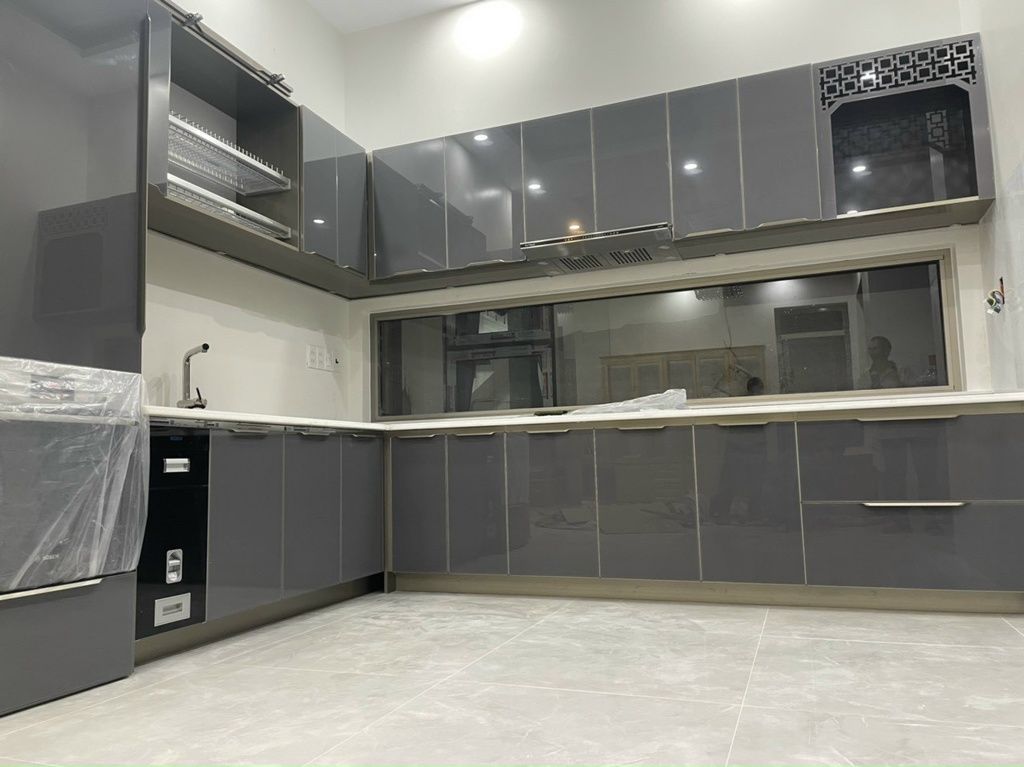 Tủ bếp Nhôm cao cấp