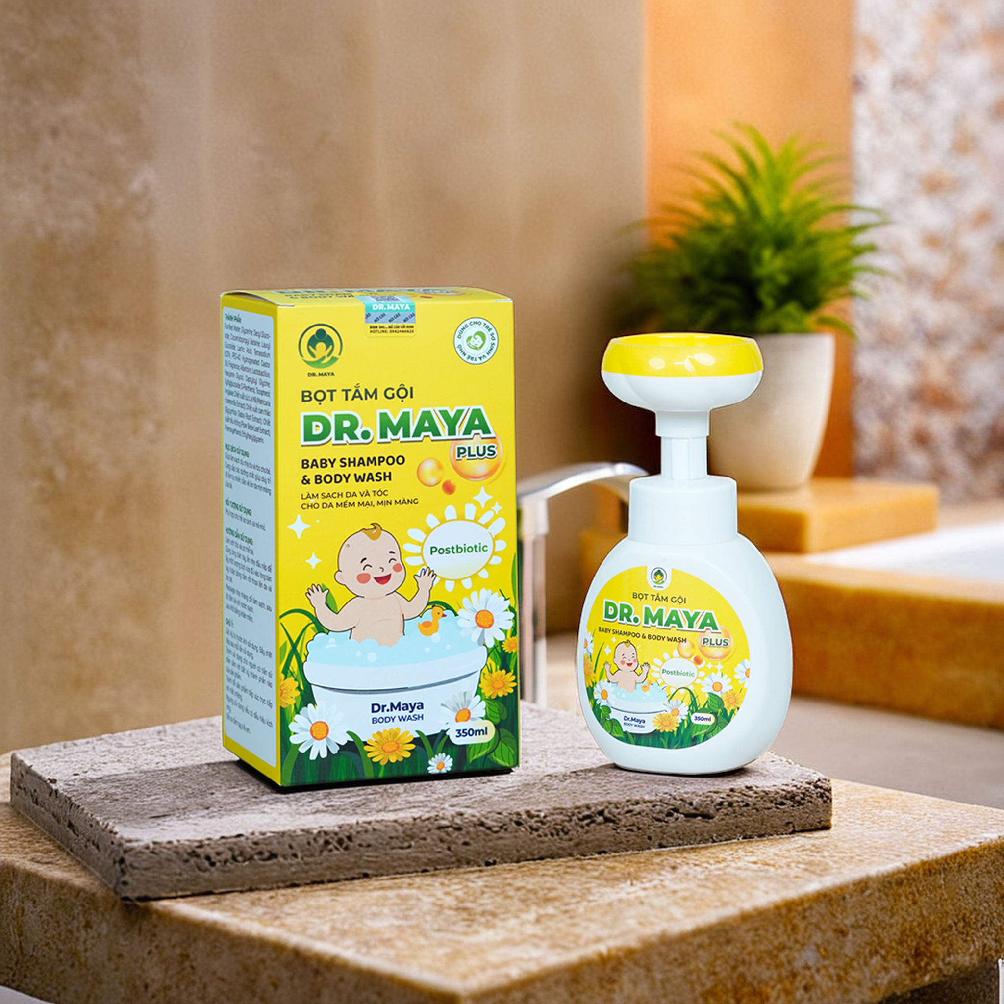Bọt Tắm Gội Dr.Maya Plus
