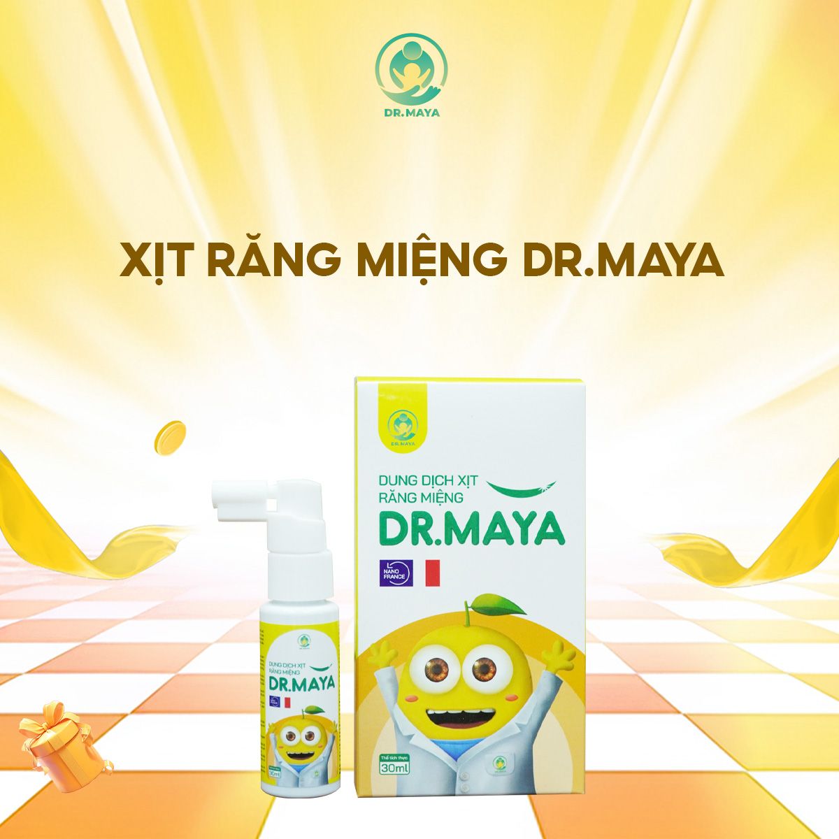 Xịt Răng Miệng Dr.Maya