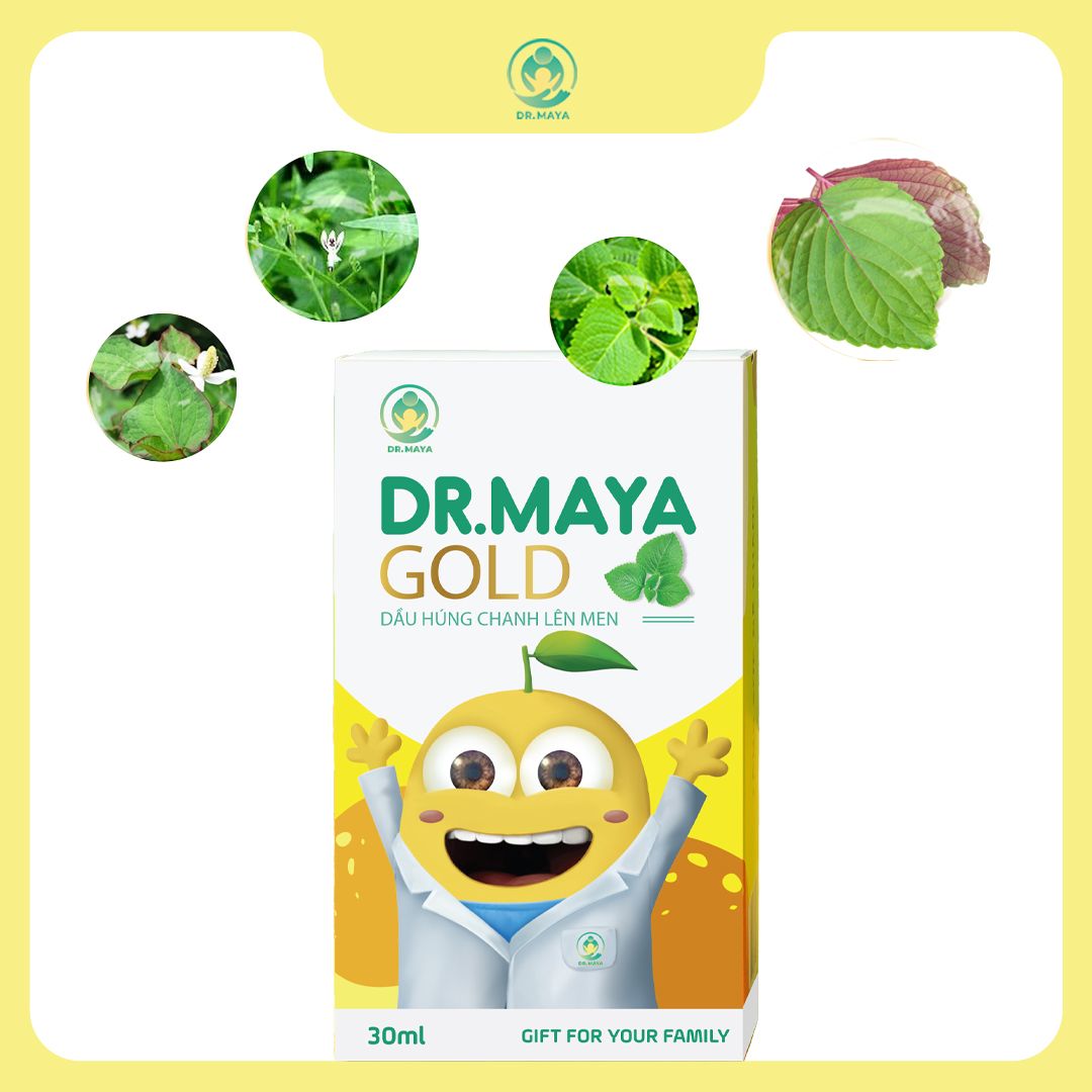 Dầu Húng Chanh Lên Men Dr.Maya Gold