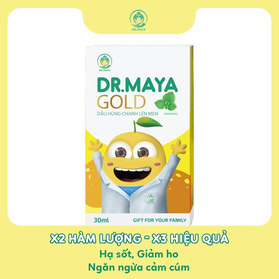 Dầu Húng Chanh Lên Men Dr.Maya Gold