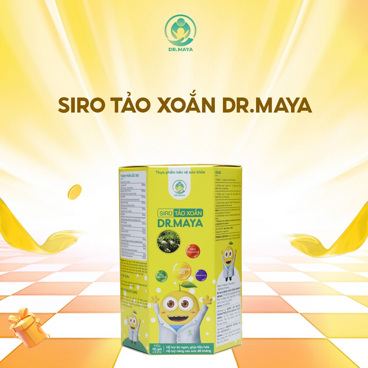 Siro Tảo Xoắn Dr.Maya