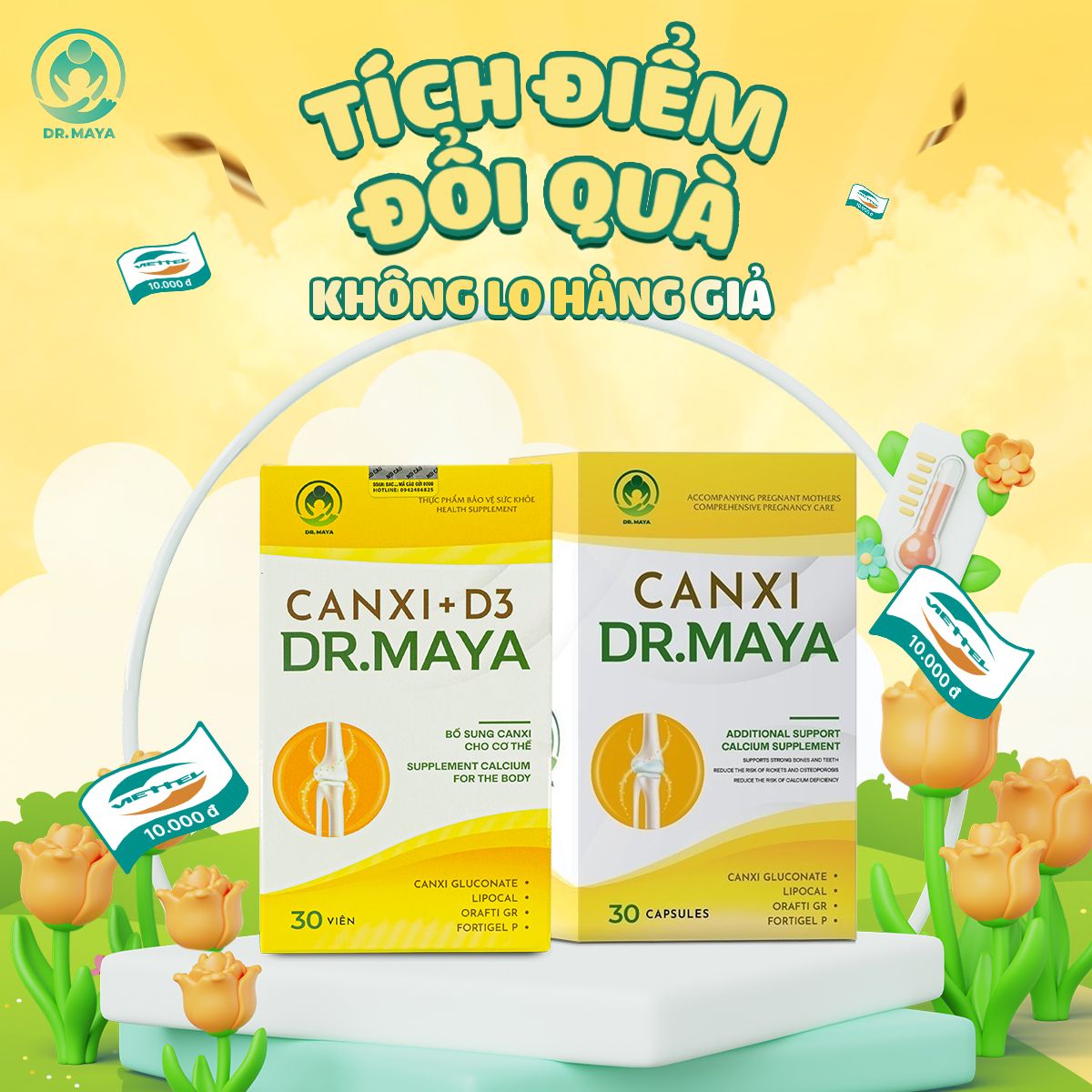 Canxi + D3 Dr.Maya