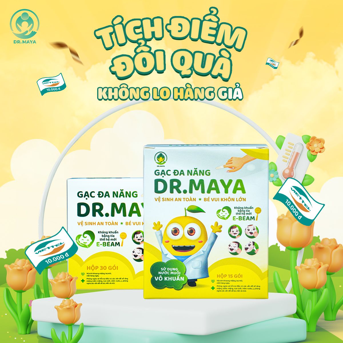 Gạc Đa Năng Dr.Maya